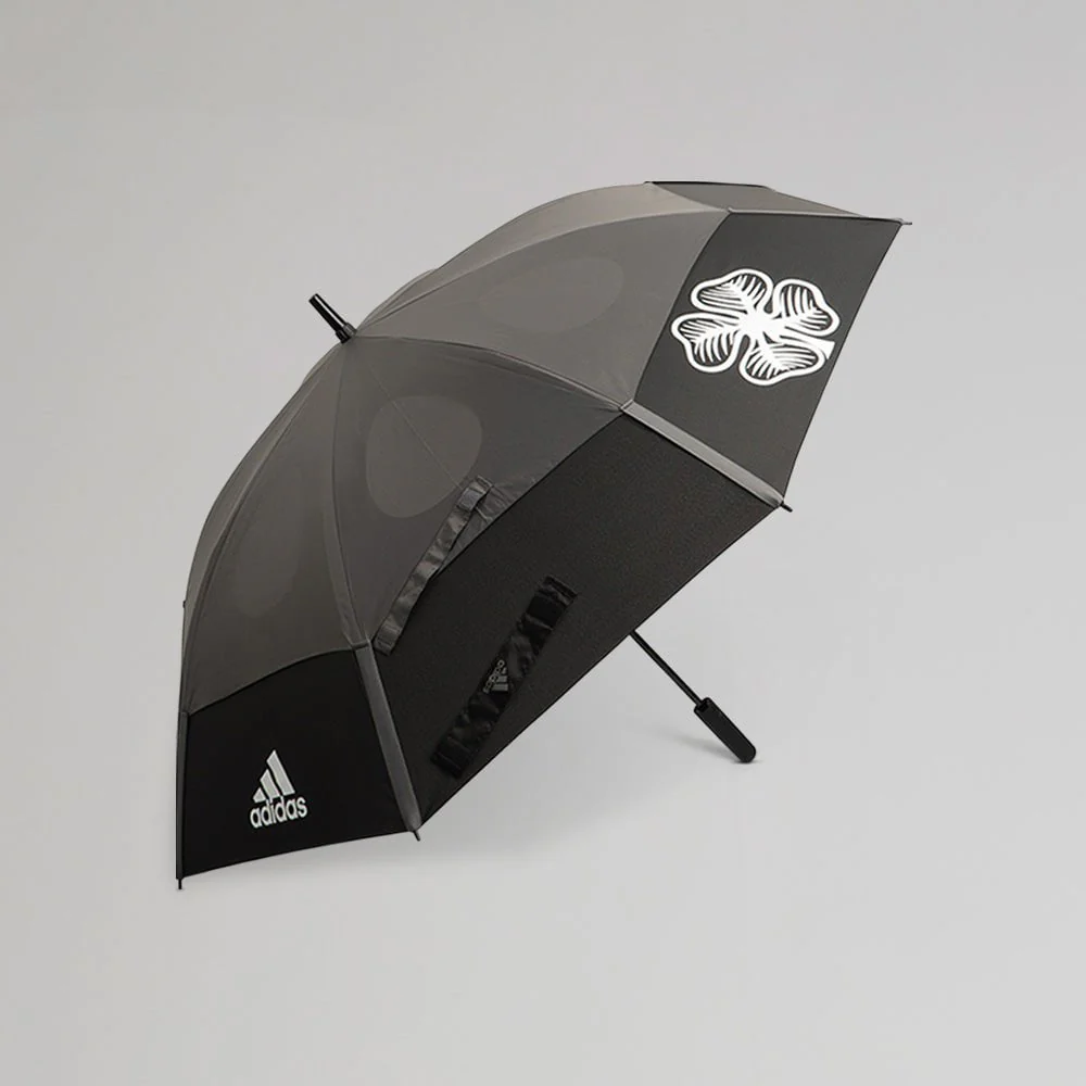 adidas Celtic Double Canopy Golf Umbrella - Image 2