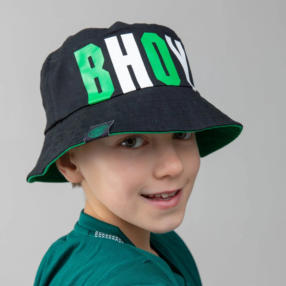 Celtic Junior Reversible Bhoys Bucket Hat - Image 2