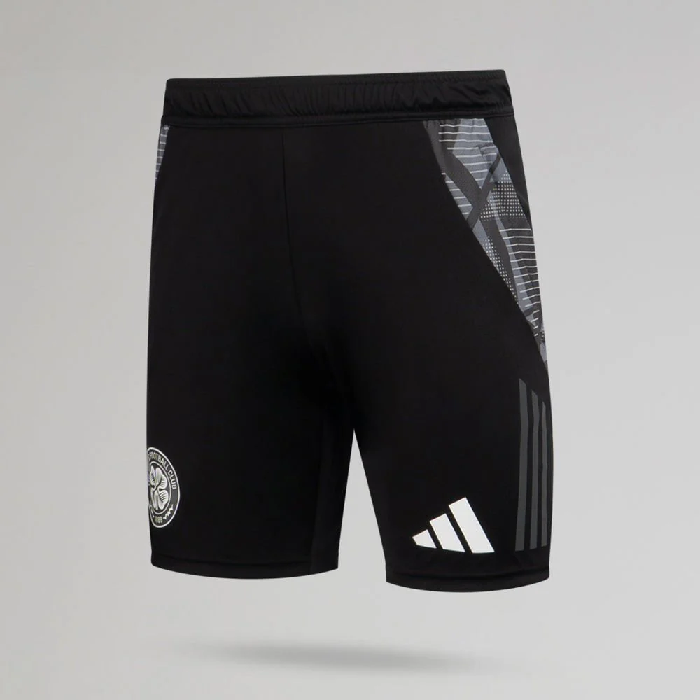adidas Celtic 2024/25 Black Training Shorts - Image 2