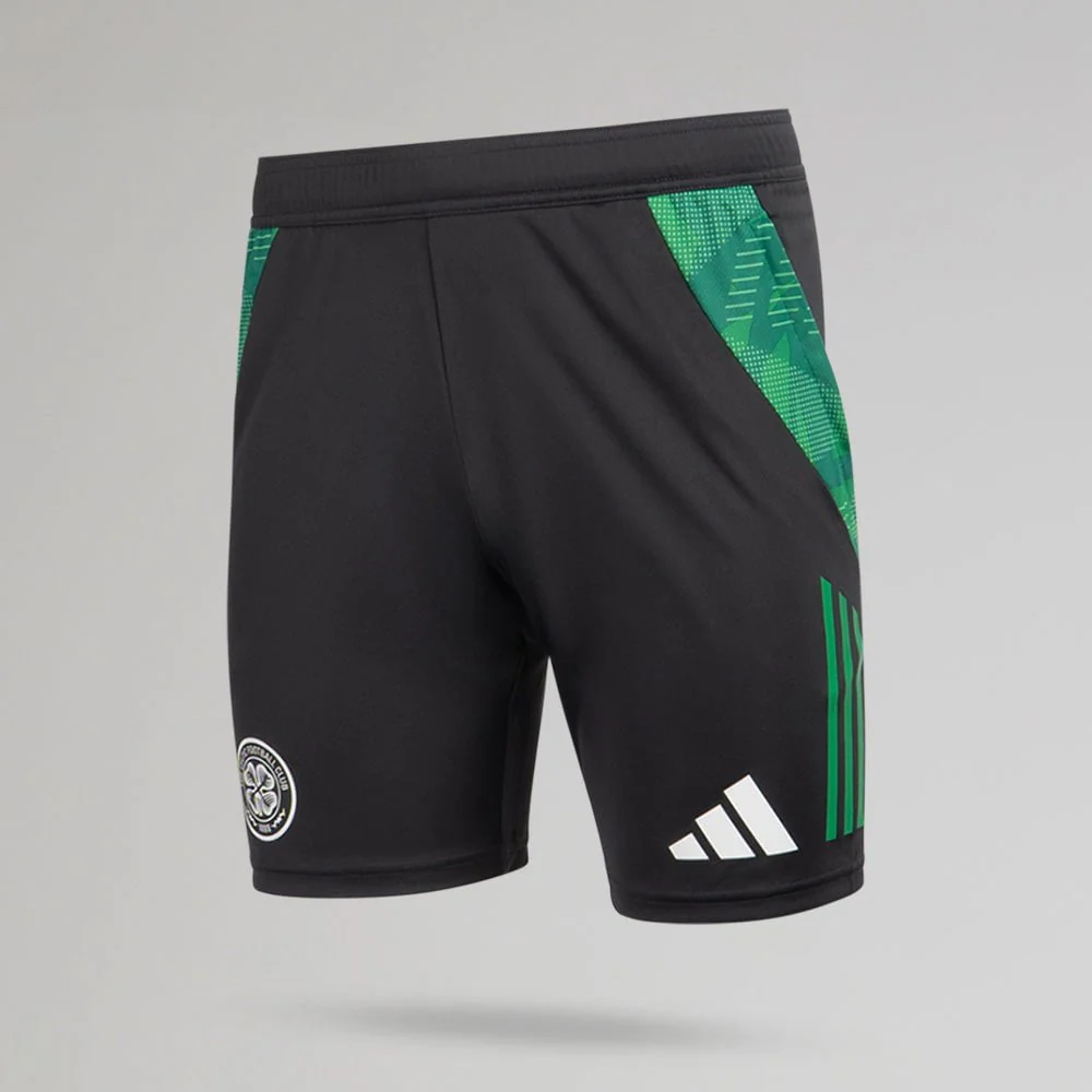 adidas Celtic 2024/25 Grey Training Shorts - Image 2