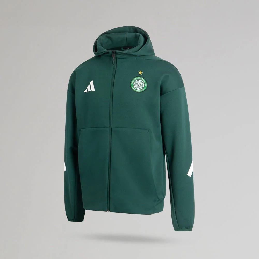 adidas Celtic 2025/26 Anthem Jacket - Image 2
