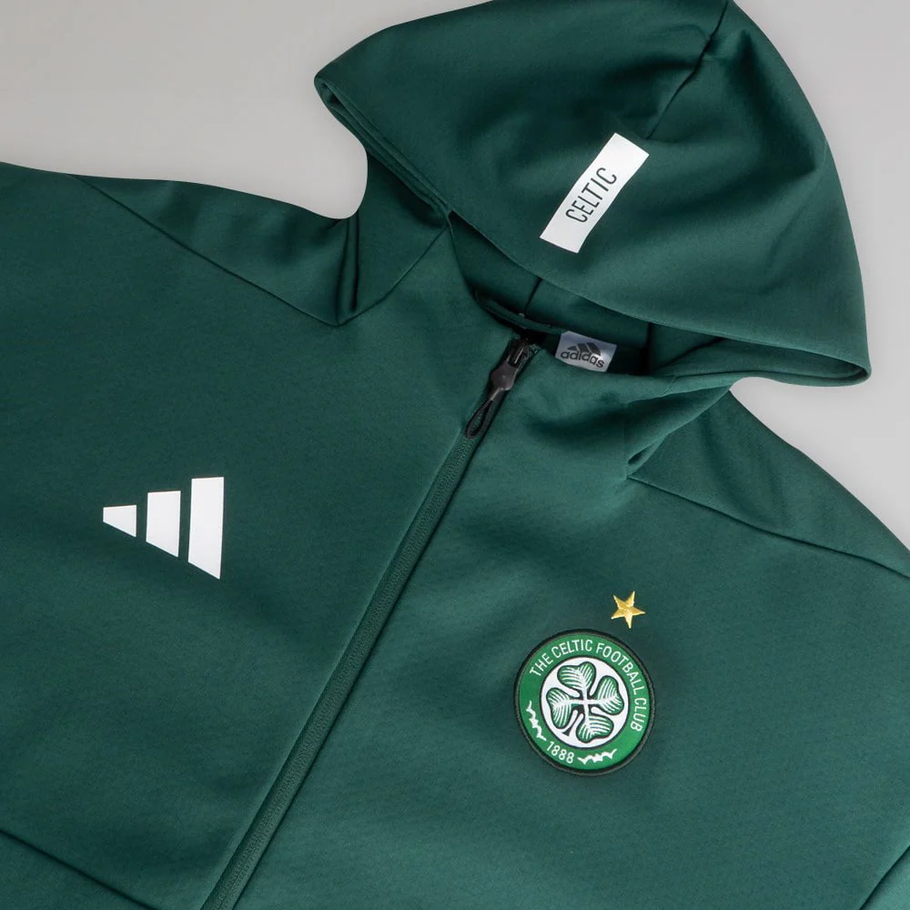 adidas Celtic 2025/26 Anthem Jacket - Image 4