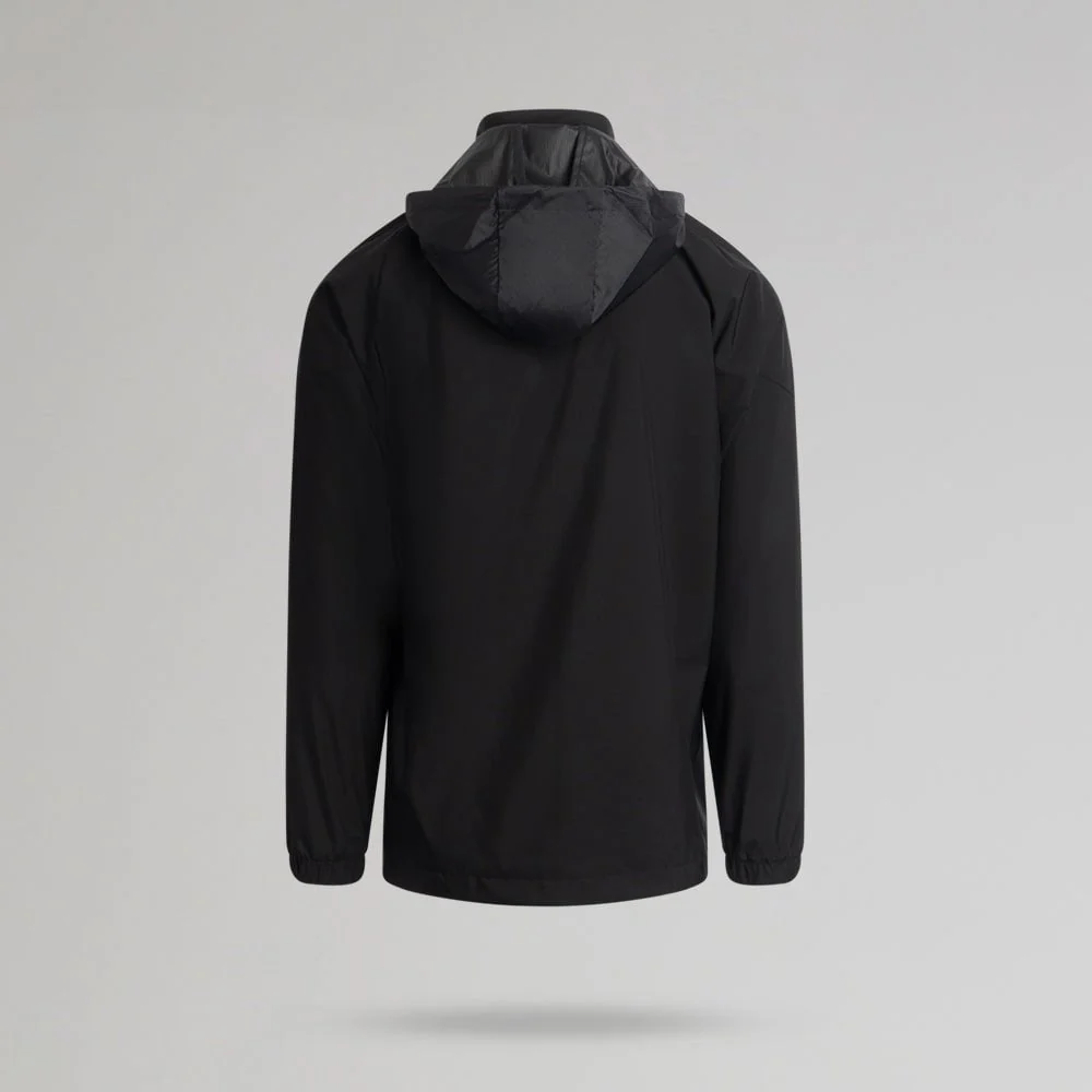 adidas Celtic 2025/26 Black and Neon Green All Weather Jacket - Image 3