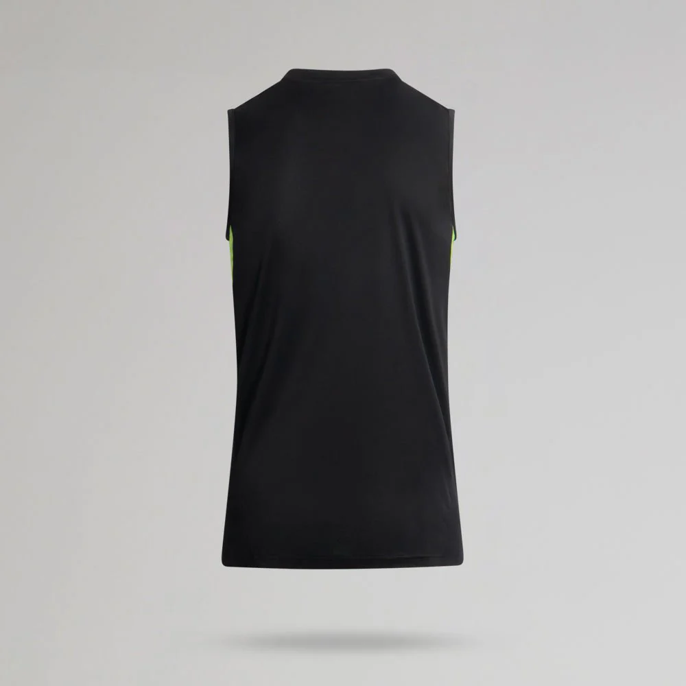 adidas Celtic 2025/26 Black and Neon Green Sleeveless Jersey - Image 3