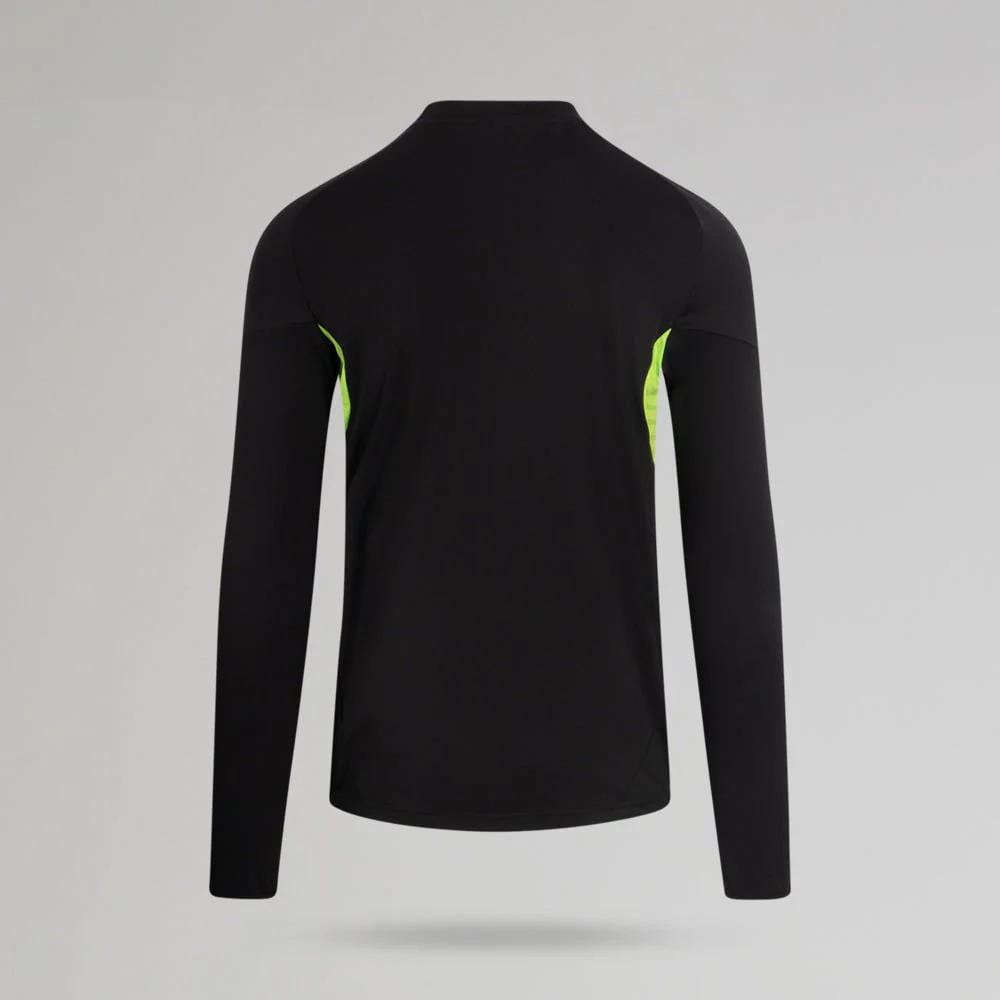 adidas Celtic 2025/26 Black and Neon Green Training Top - Image 3
