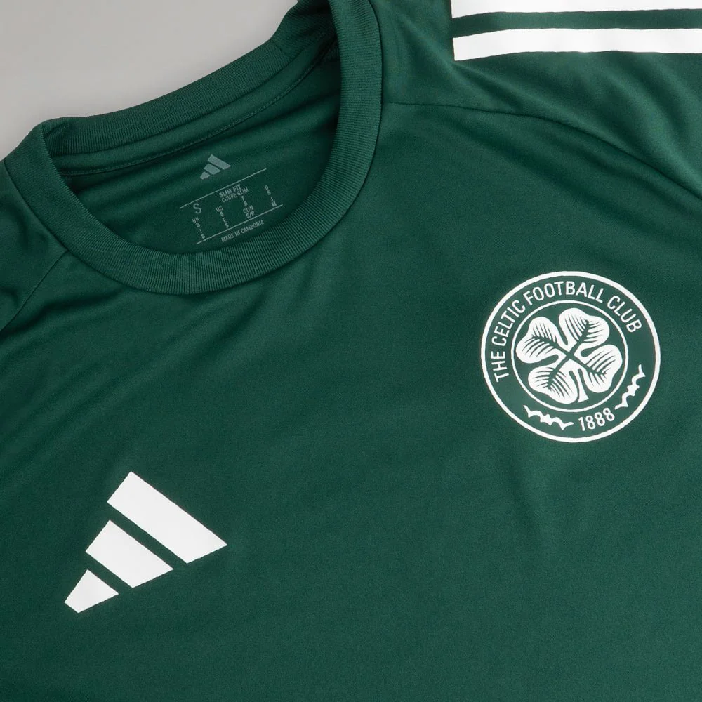 adidas Celtic 2025/26 Dark Green Training Jersey - Image 5