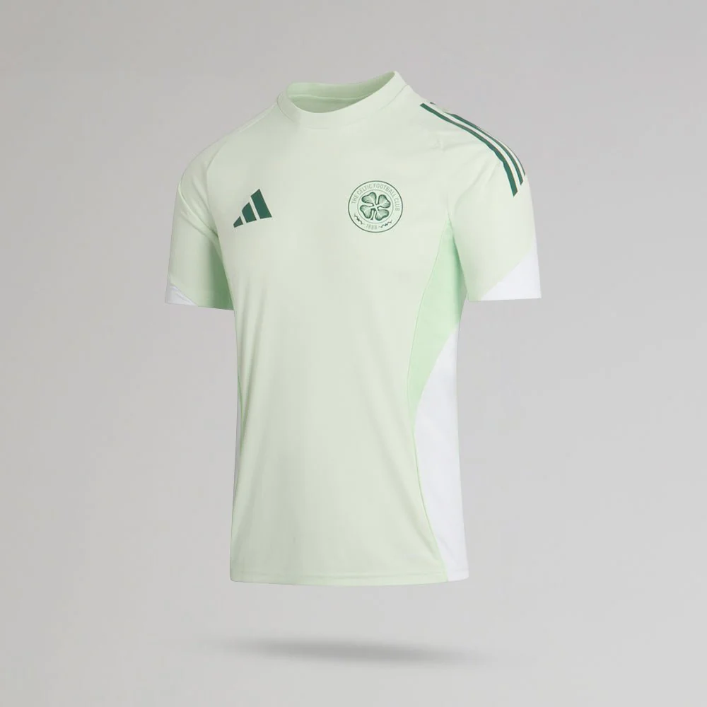 adidas Celtic 2025/26 Mint Green Training Jersey - Image 2