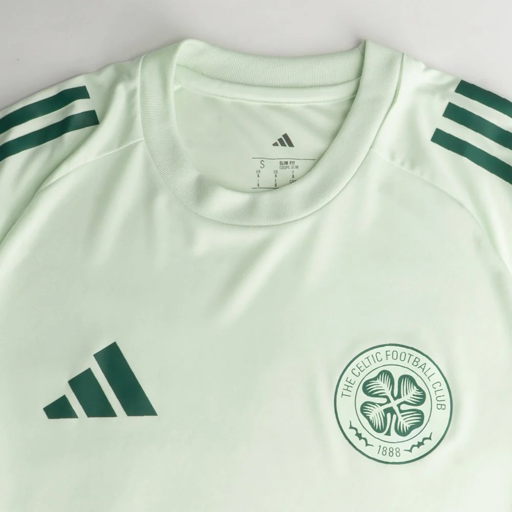 adidas Celtic 2025/26 Mint Green Training Jersey - Image 4