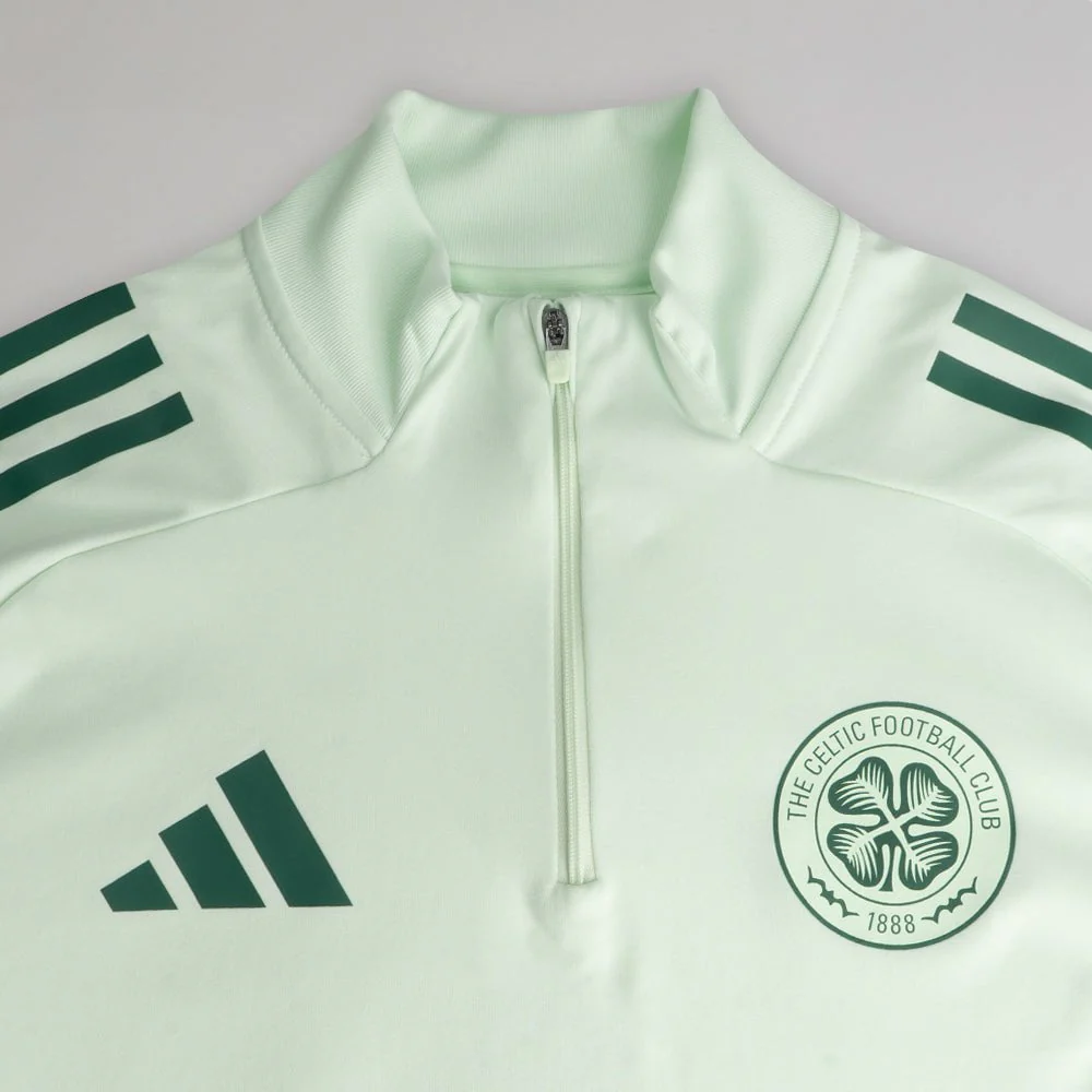 adidas Celtic 2025/26 Mint Green Training Top - Image 4