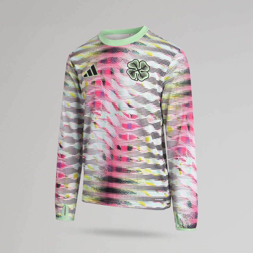 adidas Celtic 2025/26 Pre-Warm Top - Image 2