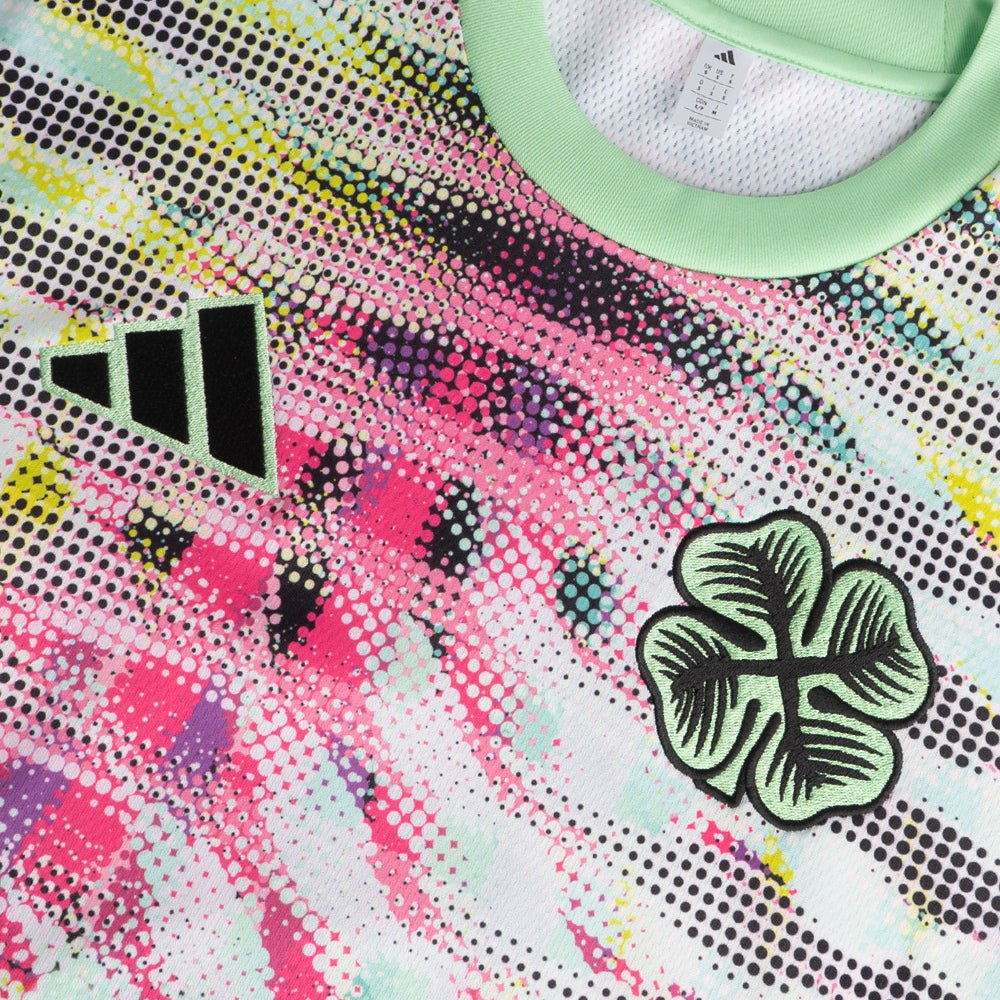 adidas Celtic 2025/26 Pre-Warm Top - Image 4