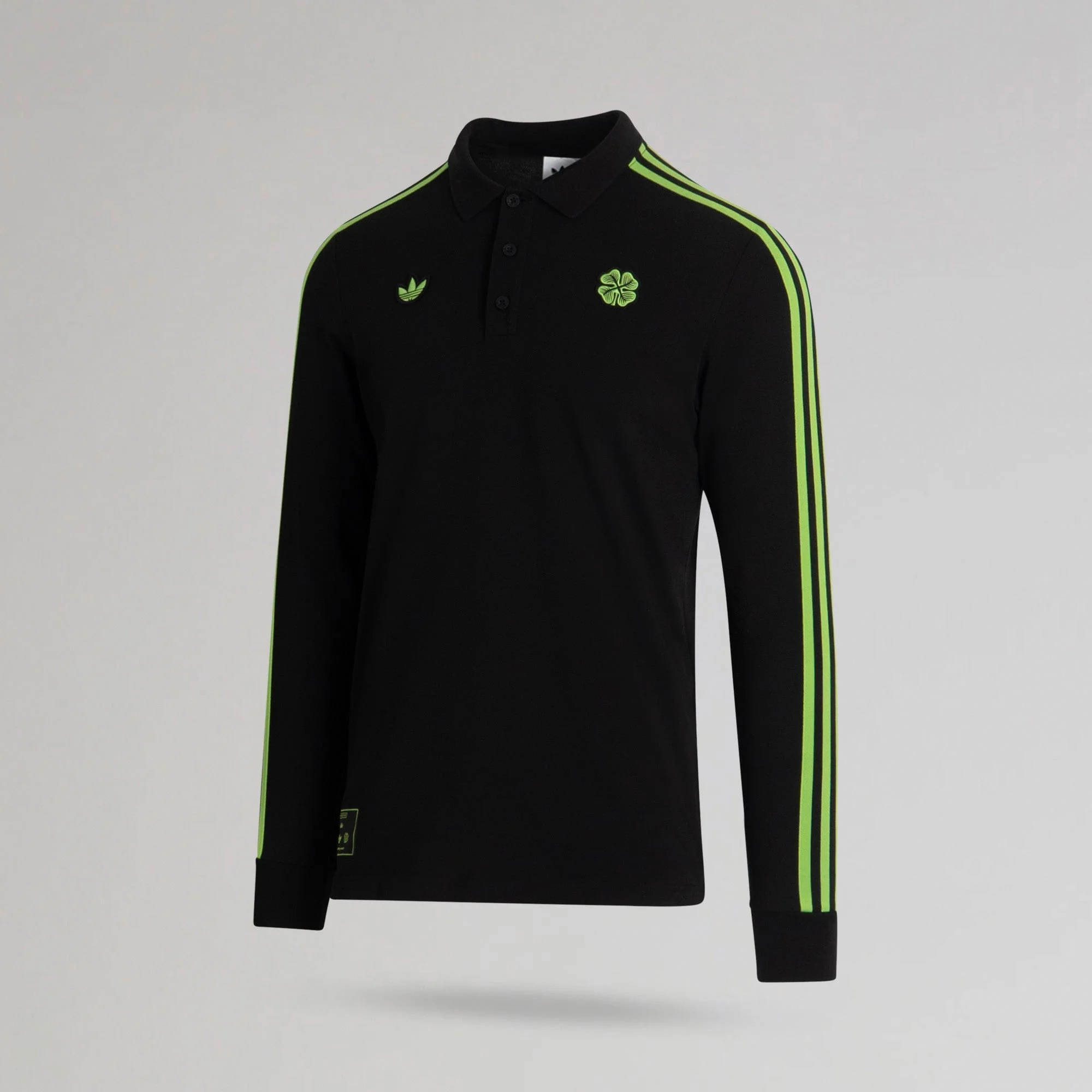 adidas Celtic 2025/26 Terrace Icons Polo Shirt - Image 2