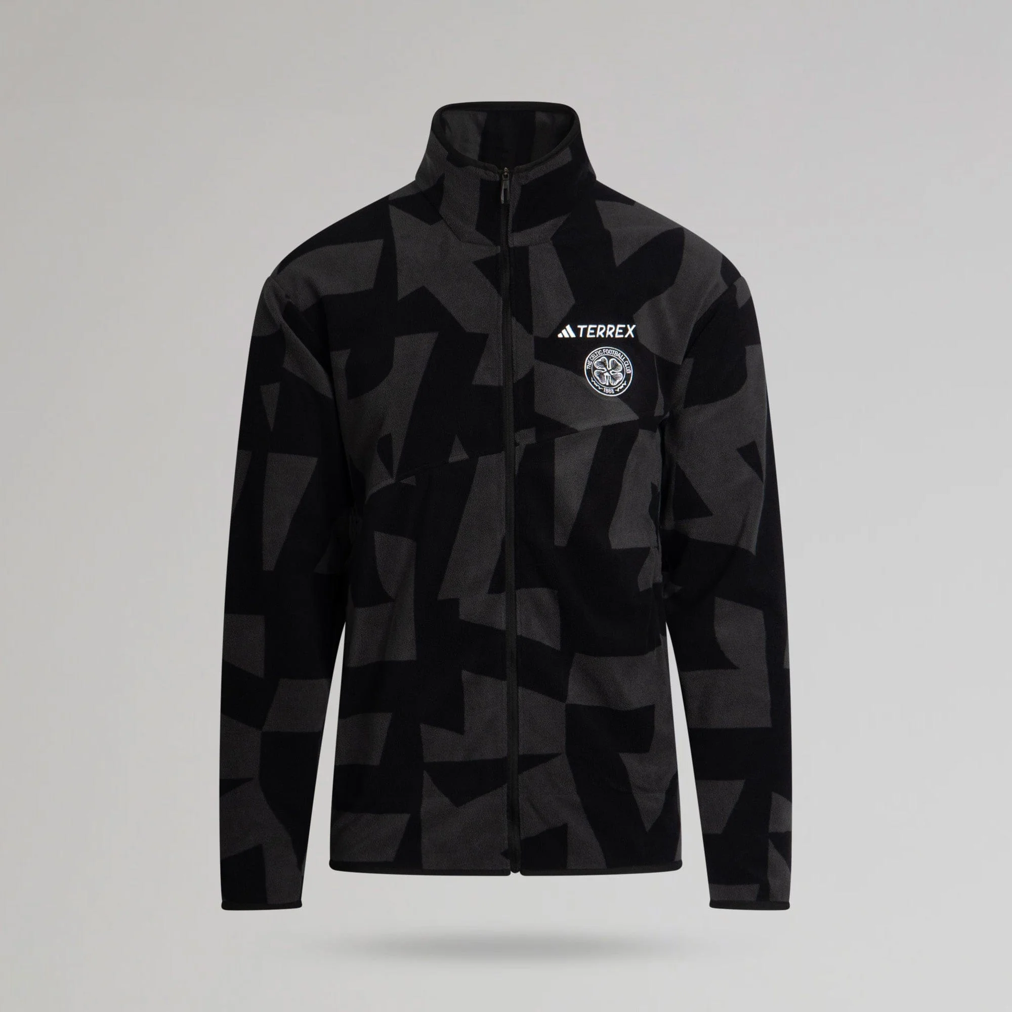 adidas Celtic 2025/26 Terrex Black and Grey Fleece