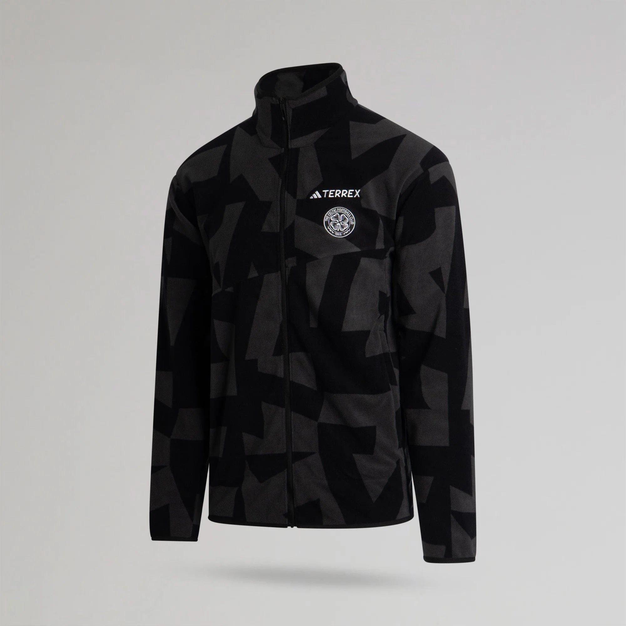 adidas Celtic 2025/26 Terrex Black and Grey Fleece - Image 3