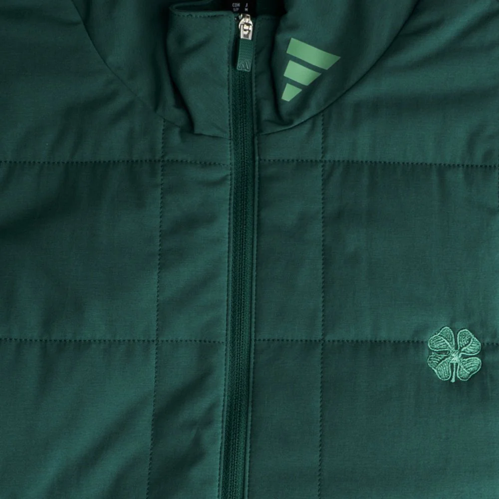 adidas Celtic Golf Dark Green Ultimate 365 DWR Quarter Zip - Image 4
