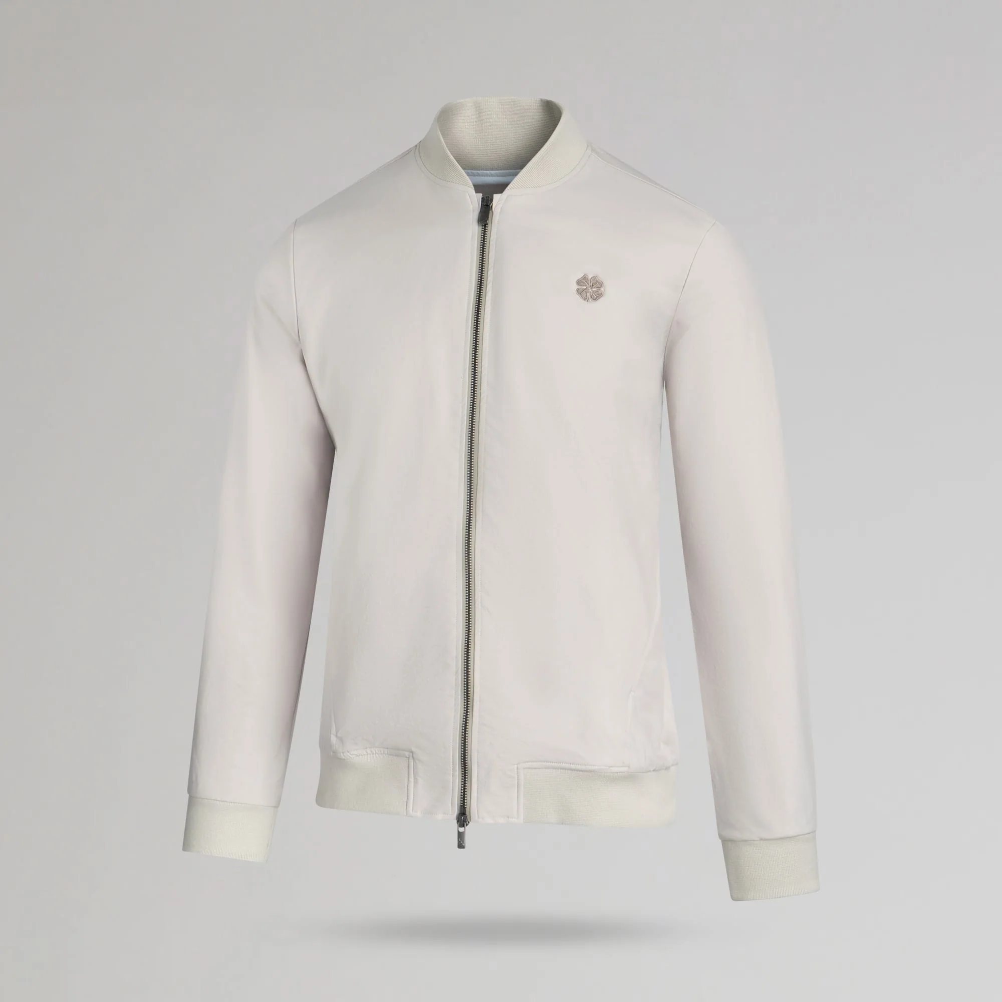 adidas Celtic Golf Ultimate 365+ Full Zip Beige Jacket - Image 2