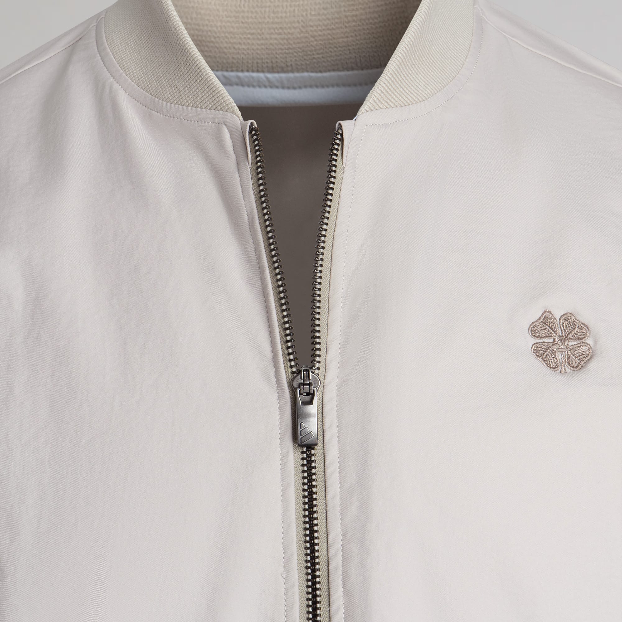 adidas Celtic Golf Ultimate 365+ Full Zip Beige Jacket - Image 5