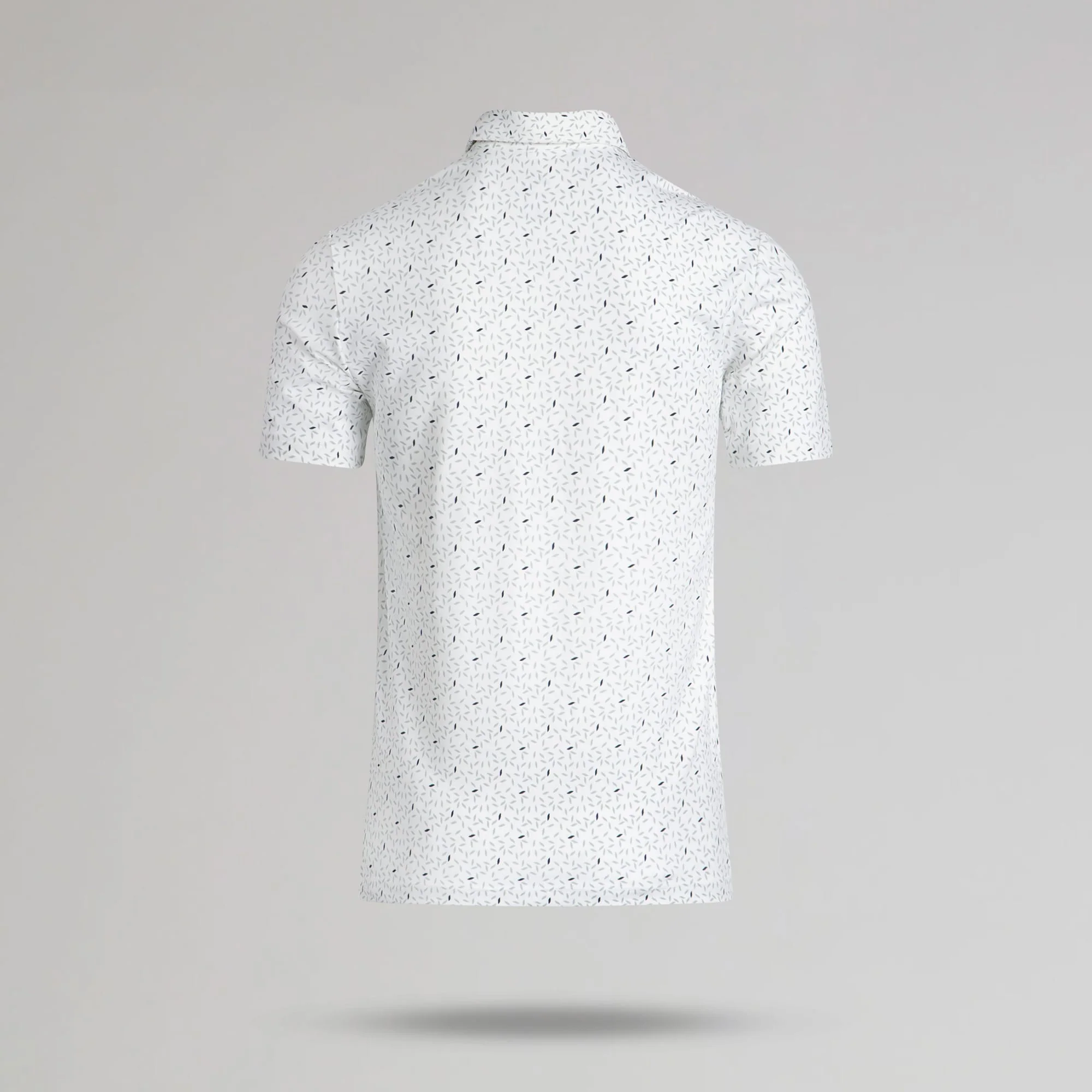 adidas Celtic Golf Ultimate365+ Soft Print White Polo Shirt - Image 4