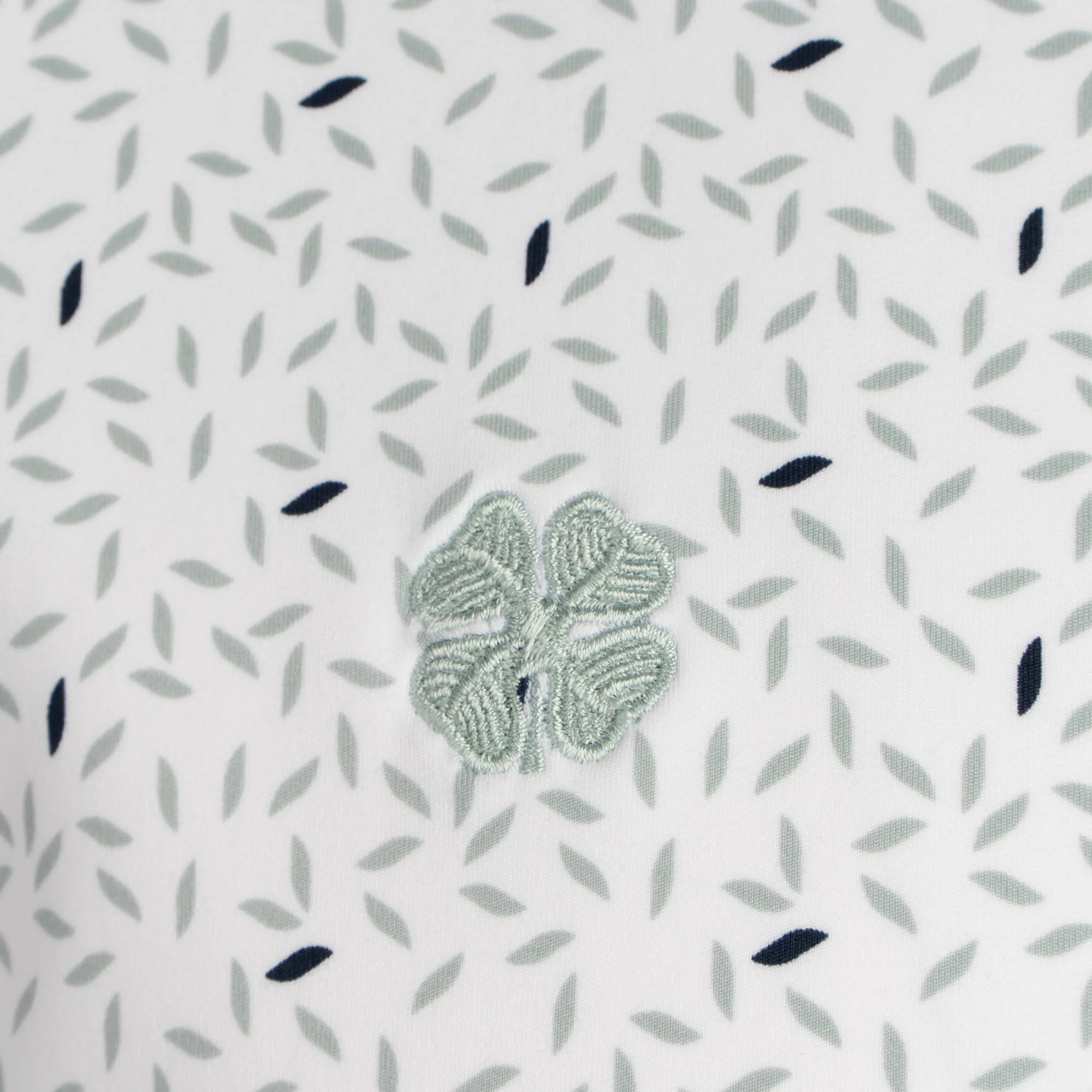 adidas Celtic Golf Ultimate365+ Soft Print White Polo Shirt - Image 5