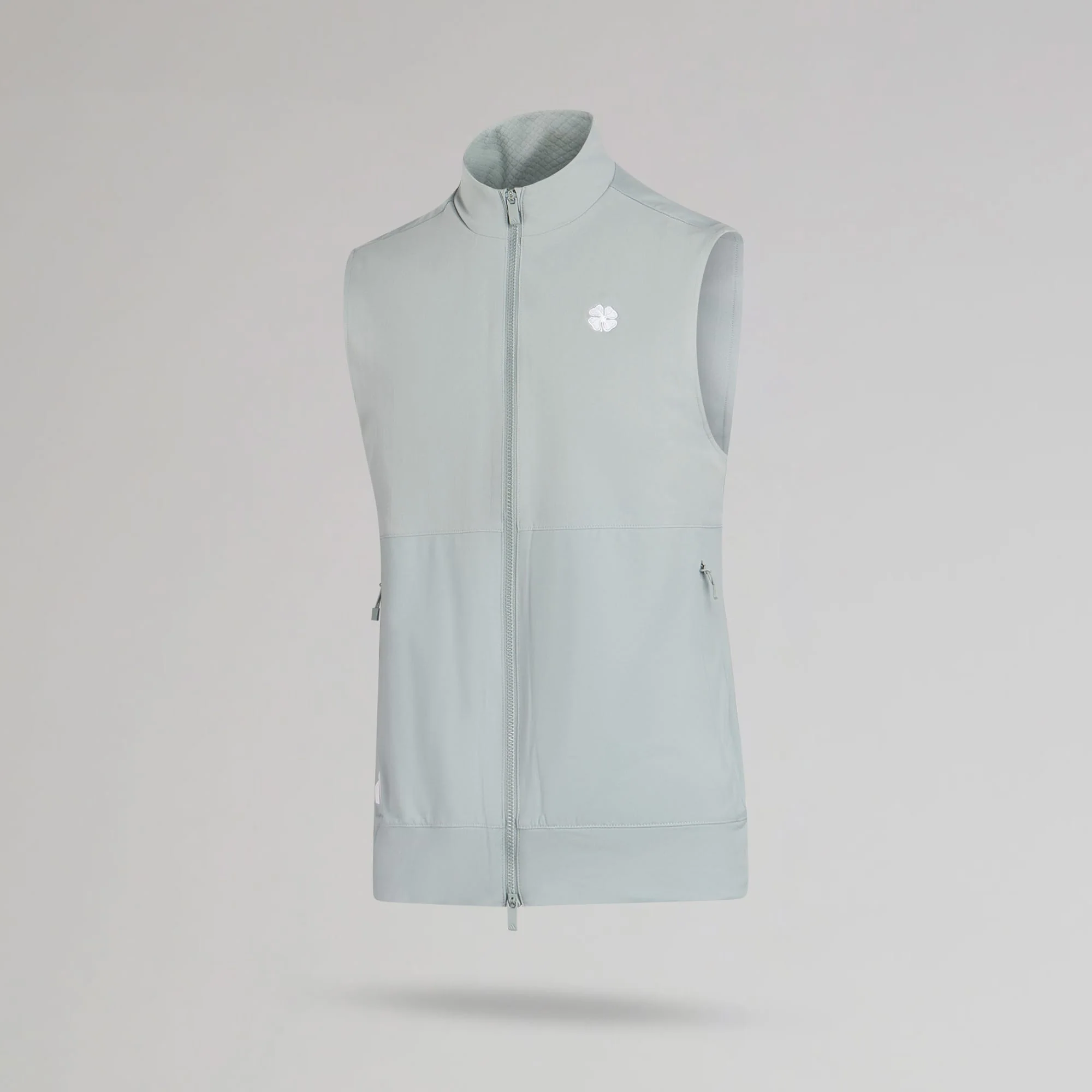 adidas Celtic Golf Ultimate365 Tour Full Zip Light Green Vest - Image 2
