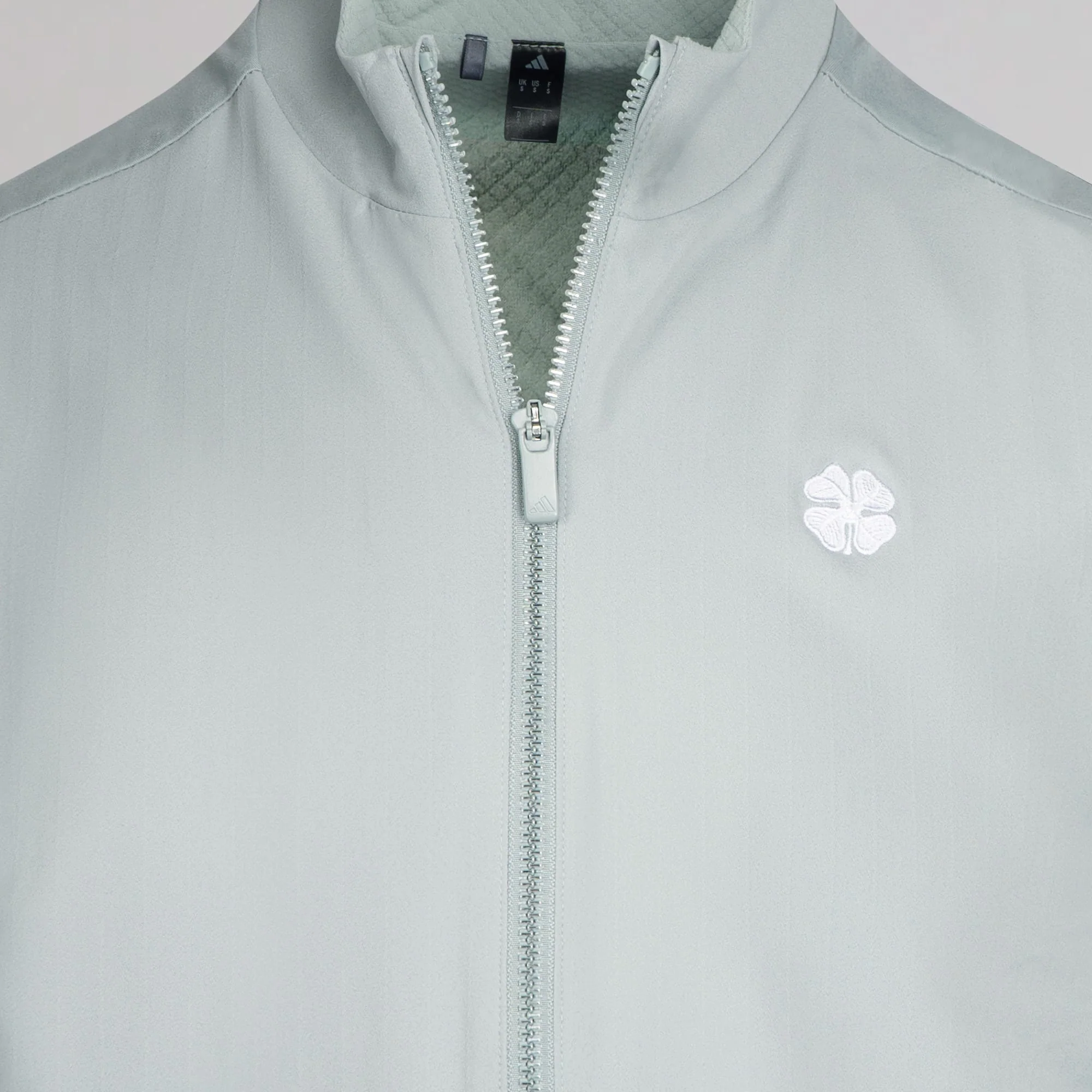 adidas Celtic Golf Ultimate365 Tour Full Zip Light Green Vest - Image 5