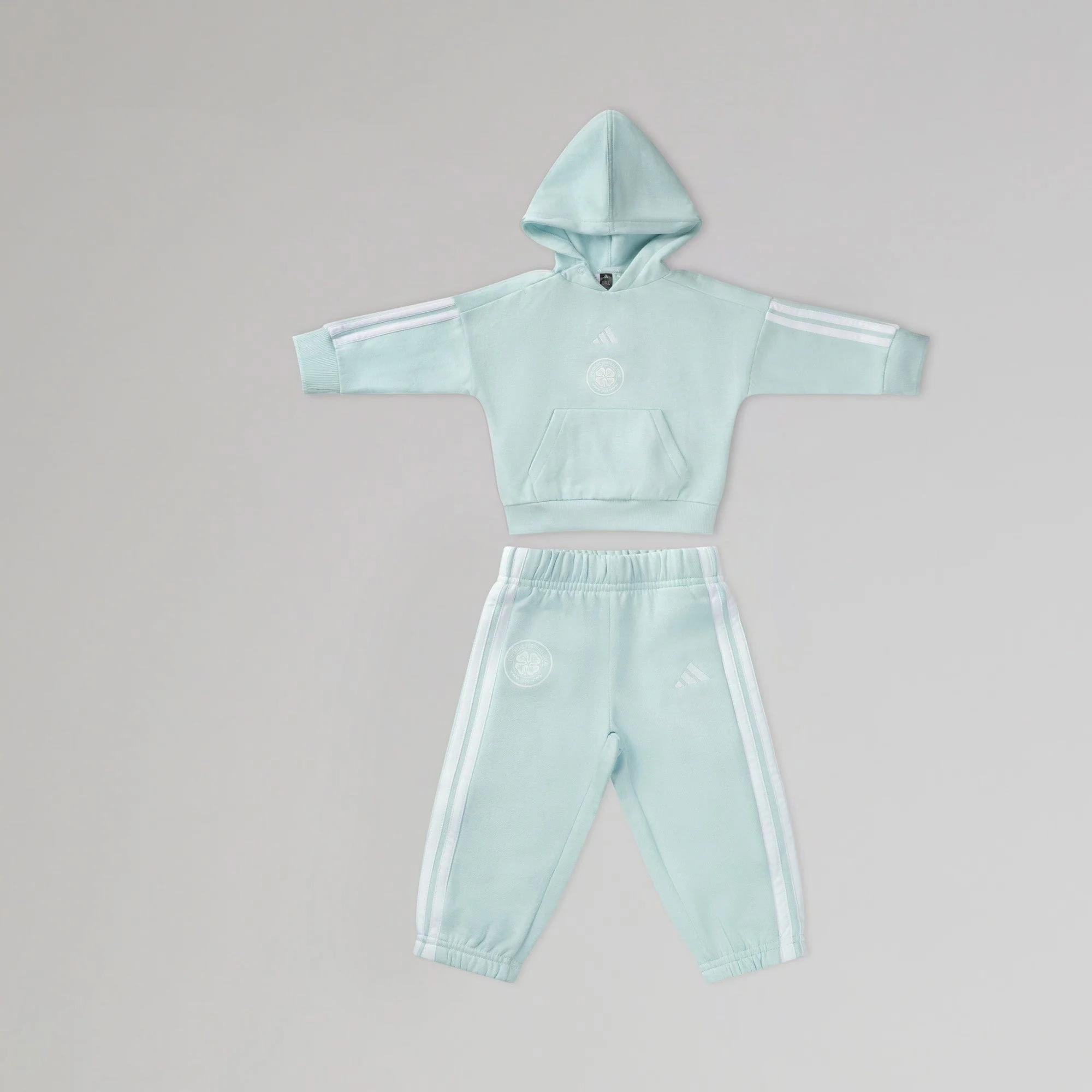 adidas Celtic Infant Mint Green Tracksuit
