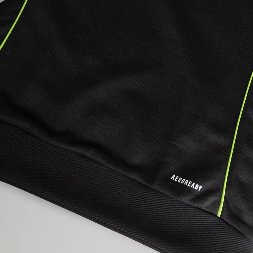 adidas Celtic Junior 2025/26 Black and Neon Green Training Hoodie - Image 4