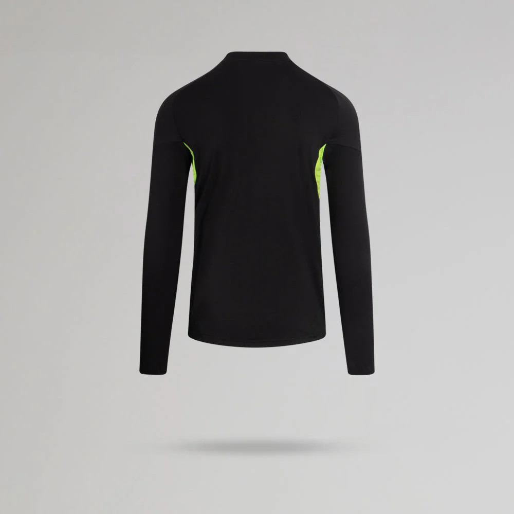 adidas Celtic Junior 2025/26 Black and Neon Green Training Top - Image 3