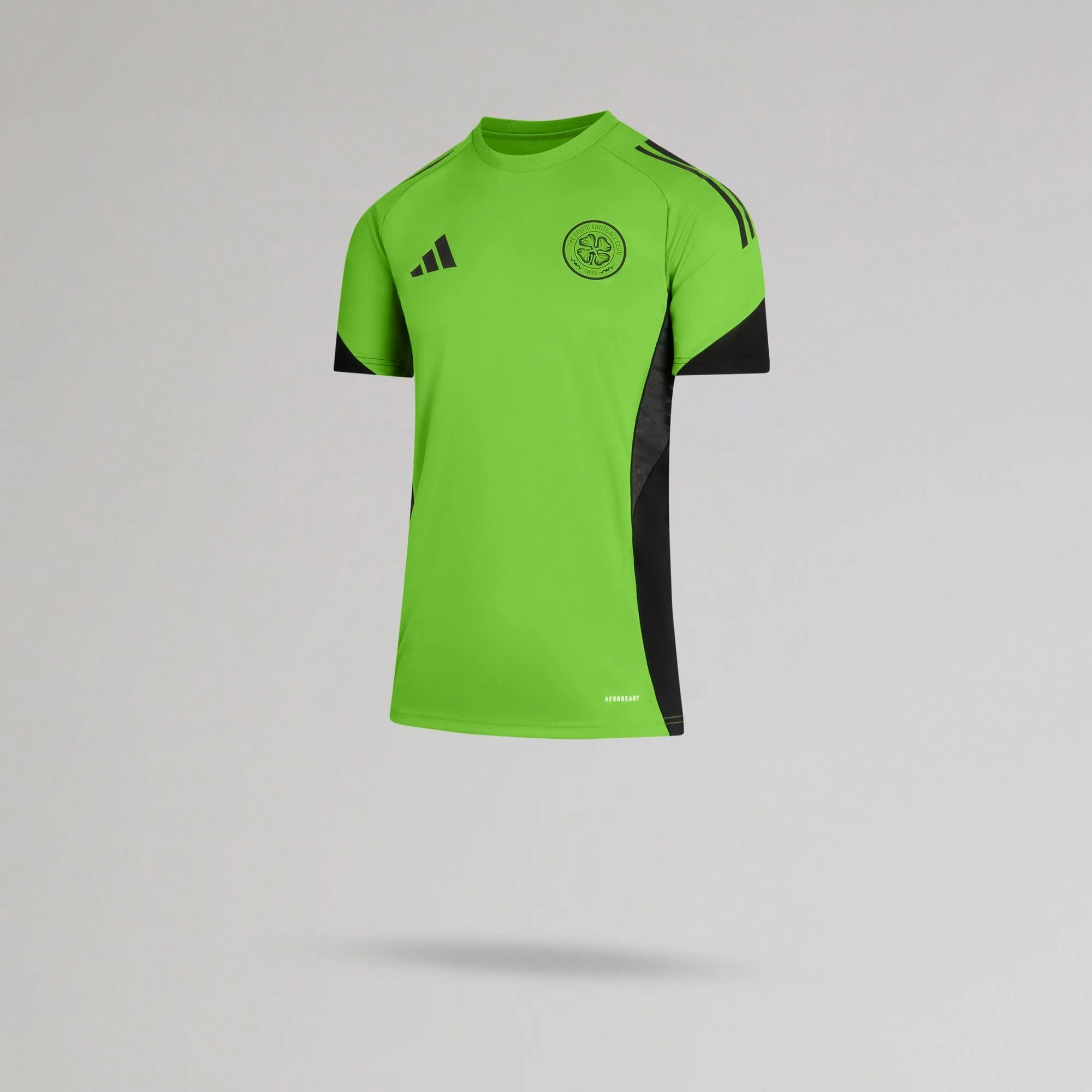 adidas Celtic Junior 2025/26 Green and Black Training Jersey - Image 2