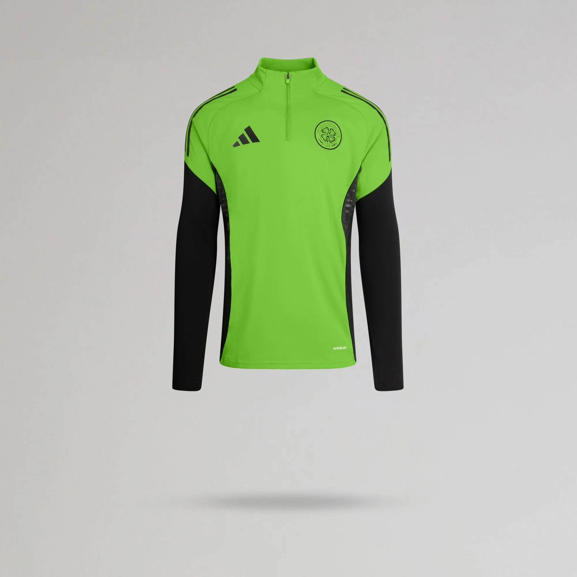 adidas Celtic Junior 2025/26 Green and Black Training Top