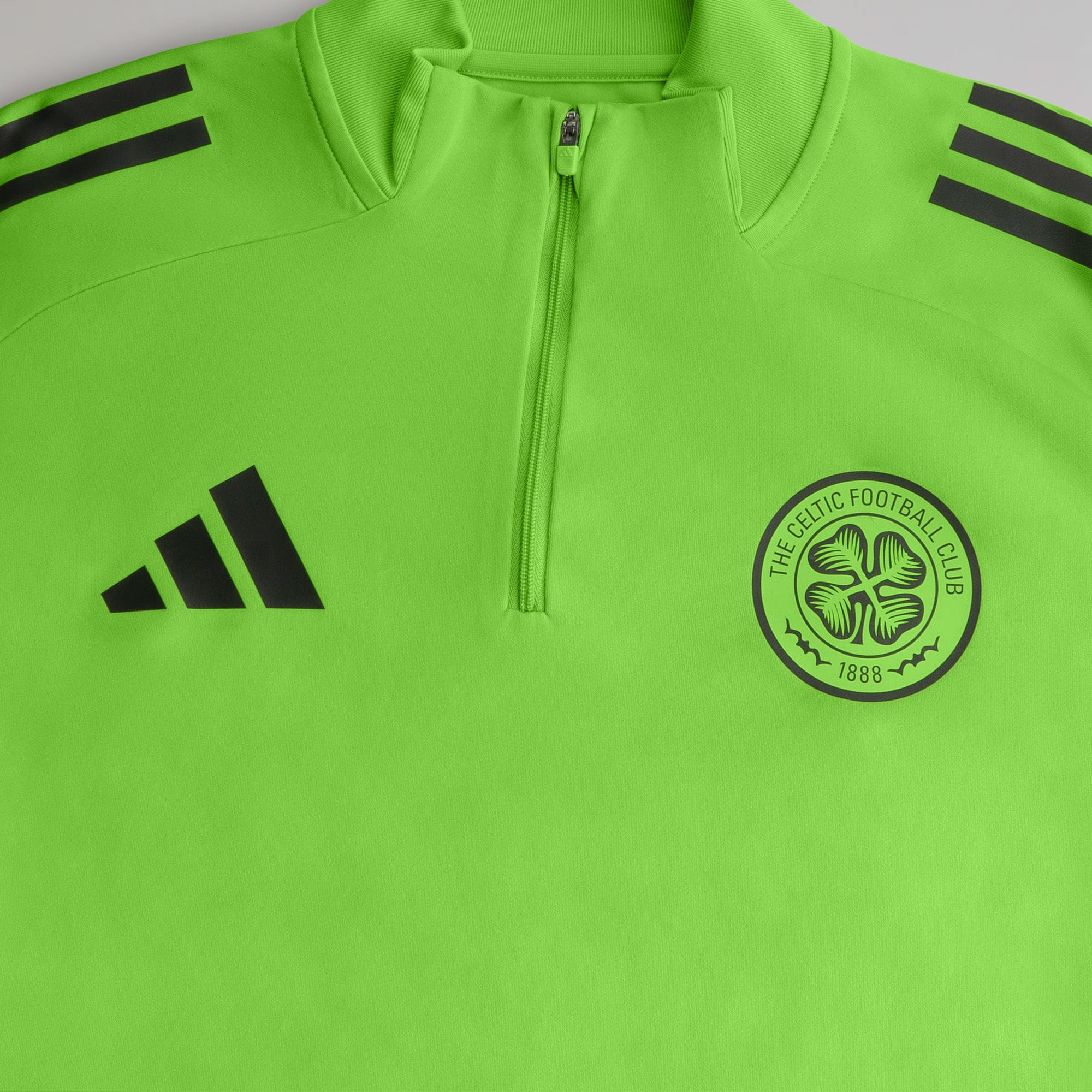 adidas Celtic 2025/26 Green and Black Training Top - Image 4
