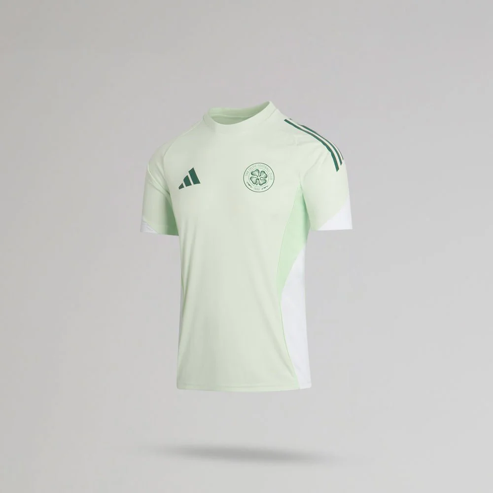 adidas Celtic Junior 2025/26 Mint Green Training Jersey - Image 2
