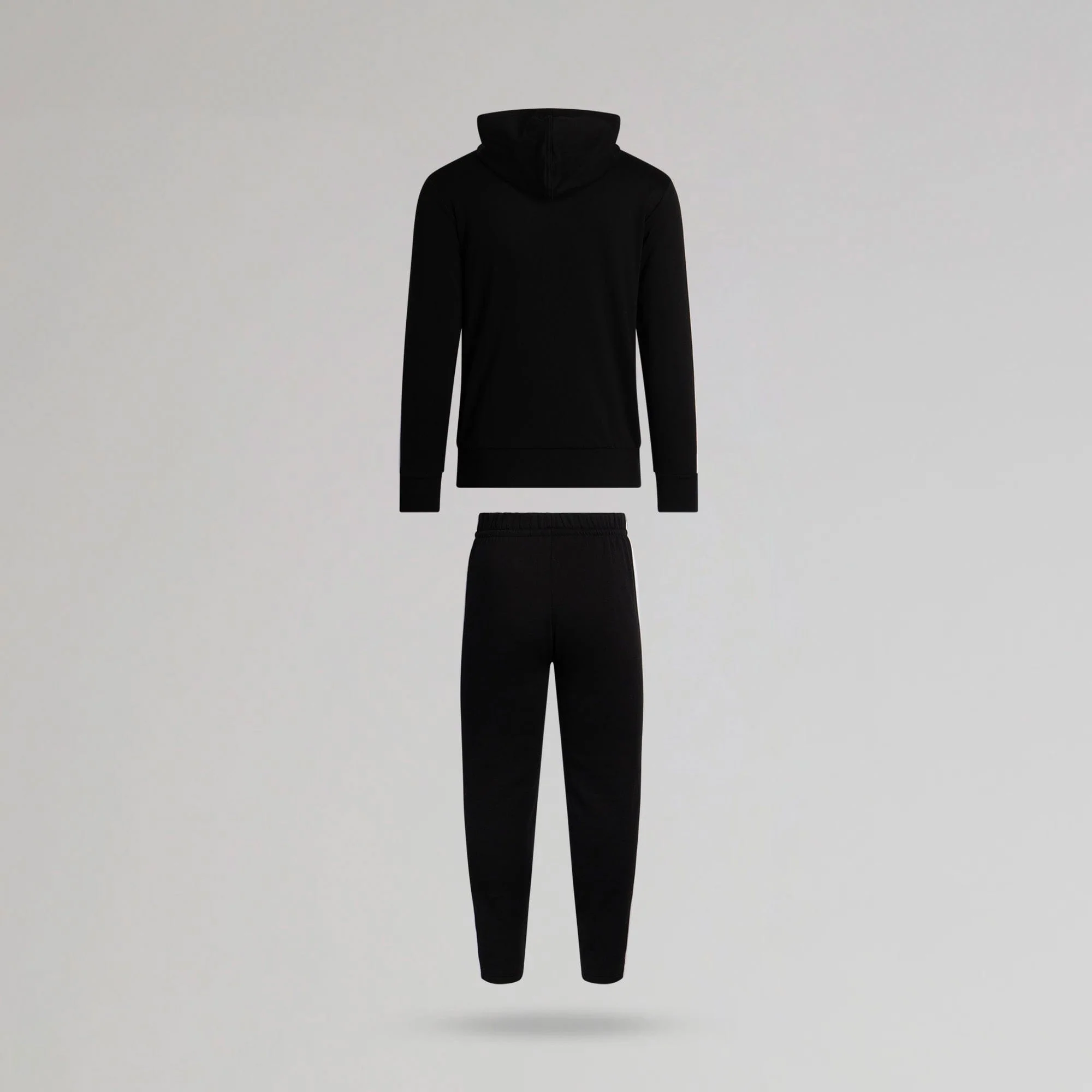 adidas Celtic Junior Black Tracksuit - Image 3