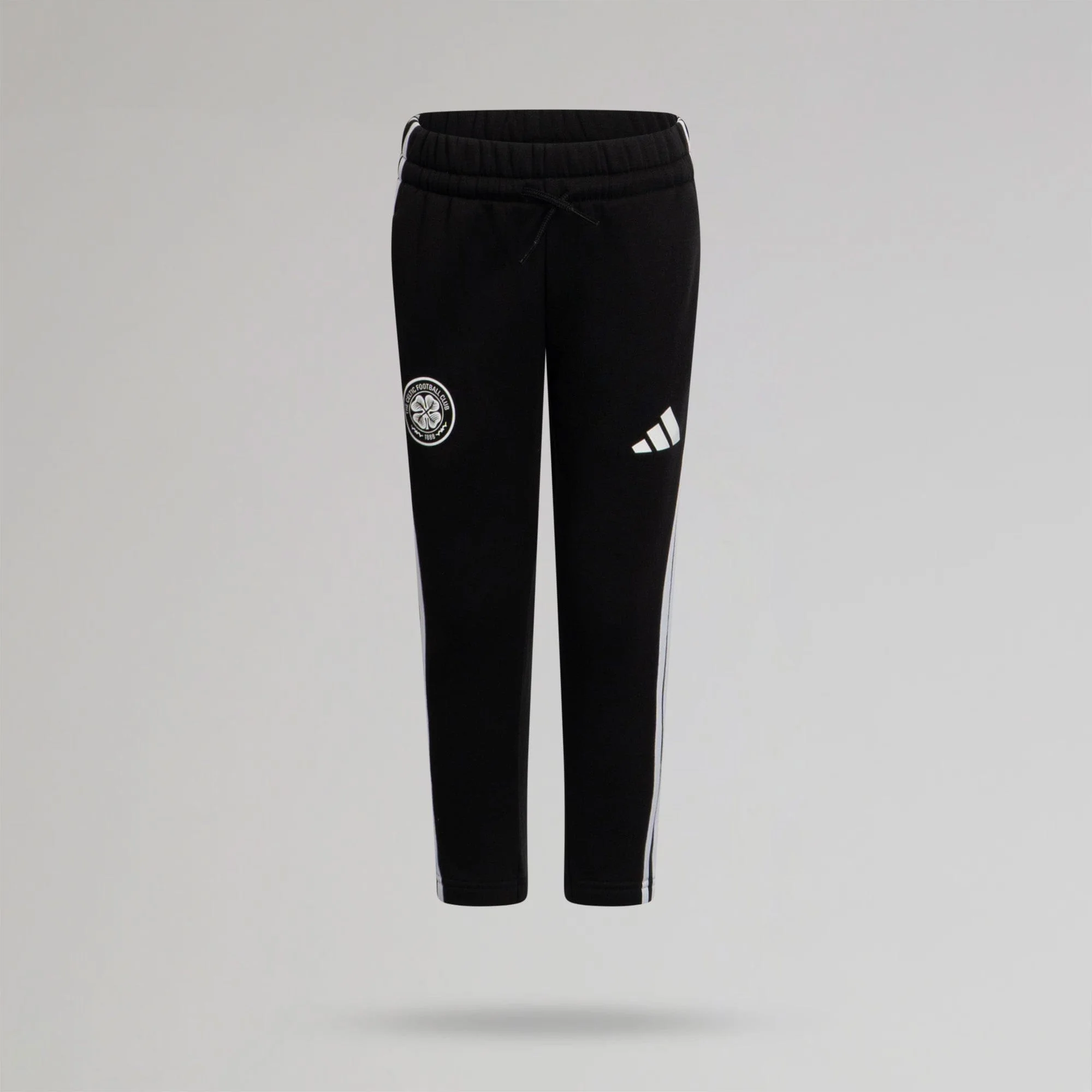 adidas Celtic Junior Black Tracksuit - Image 7