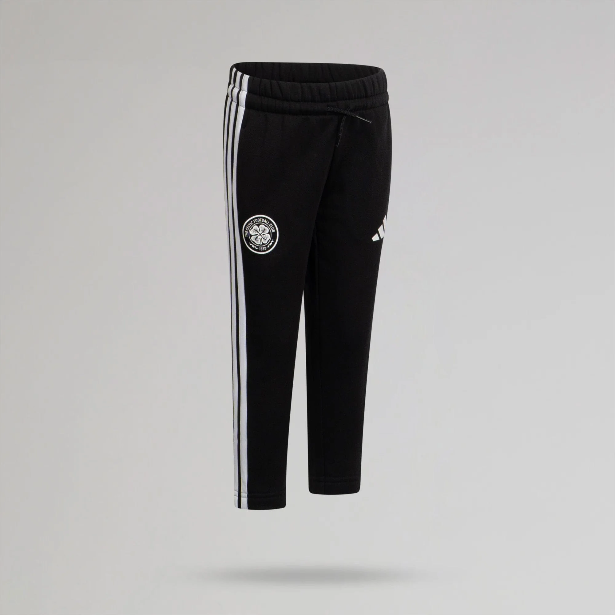 adidas Celtic Junior Black Tracksuit - Image 9