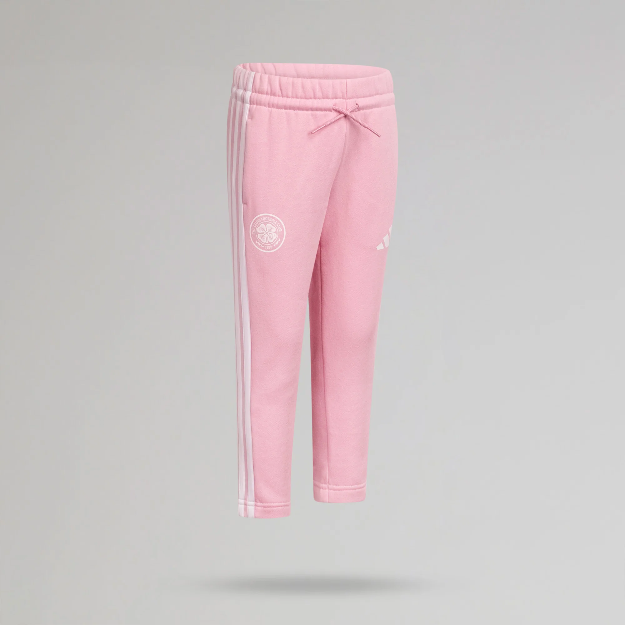 adidas Celtic Junior Pink Tracksuit - Image 8