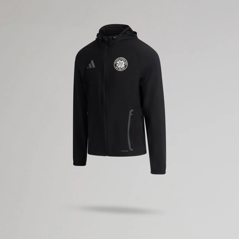 adidas Celtic Junior Vistech Jacket - Image 2