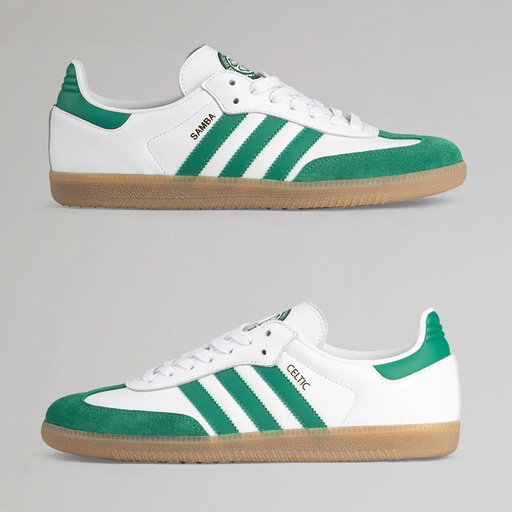adidas Celtic Originals 2025 Samba Shoes - Image 4