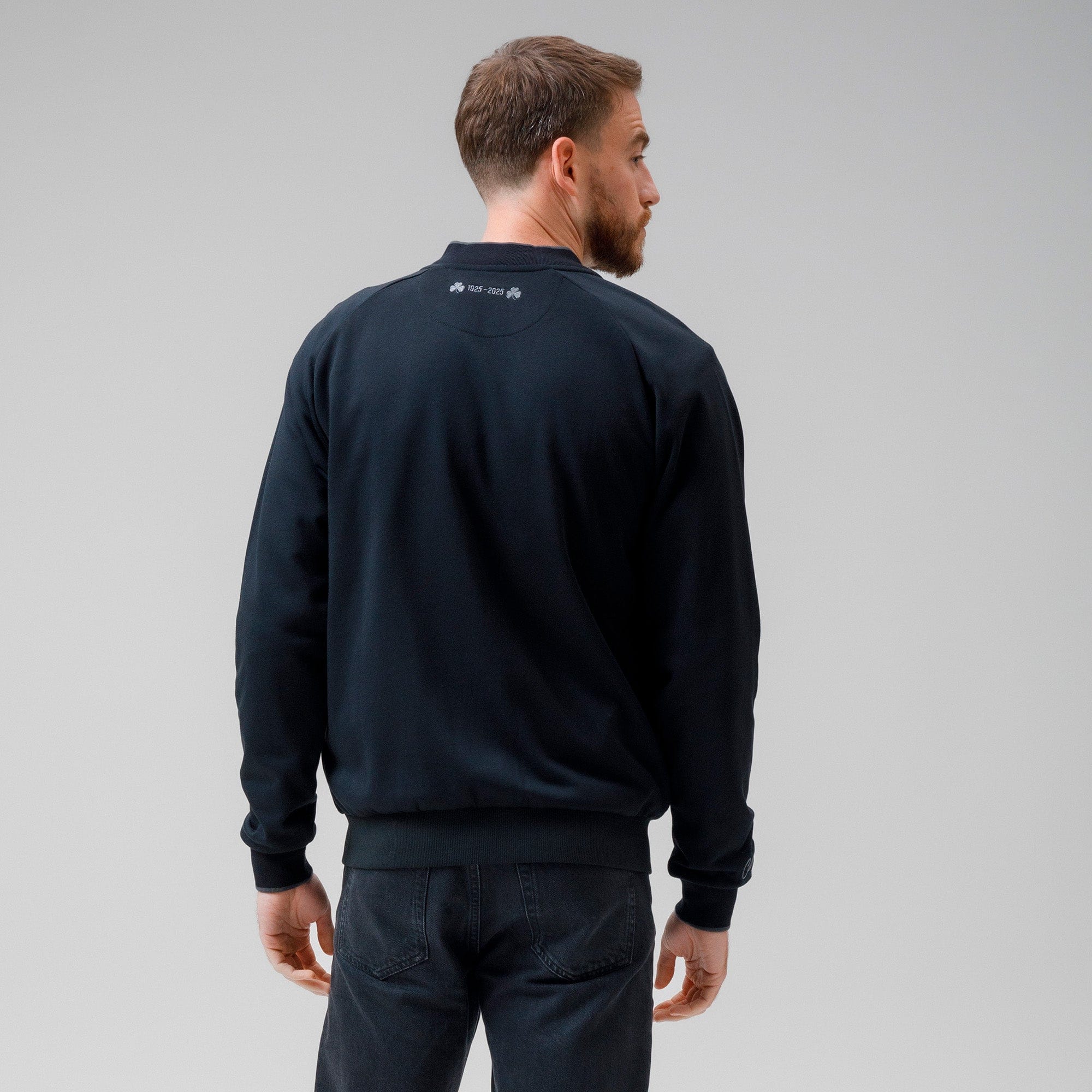 Celtic 1925 Retro Blackout Track Top - Image 3