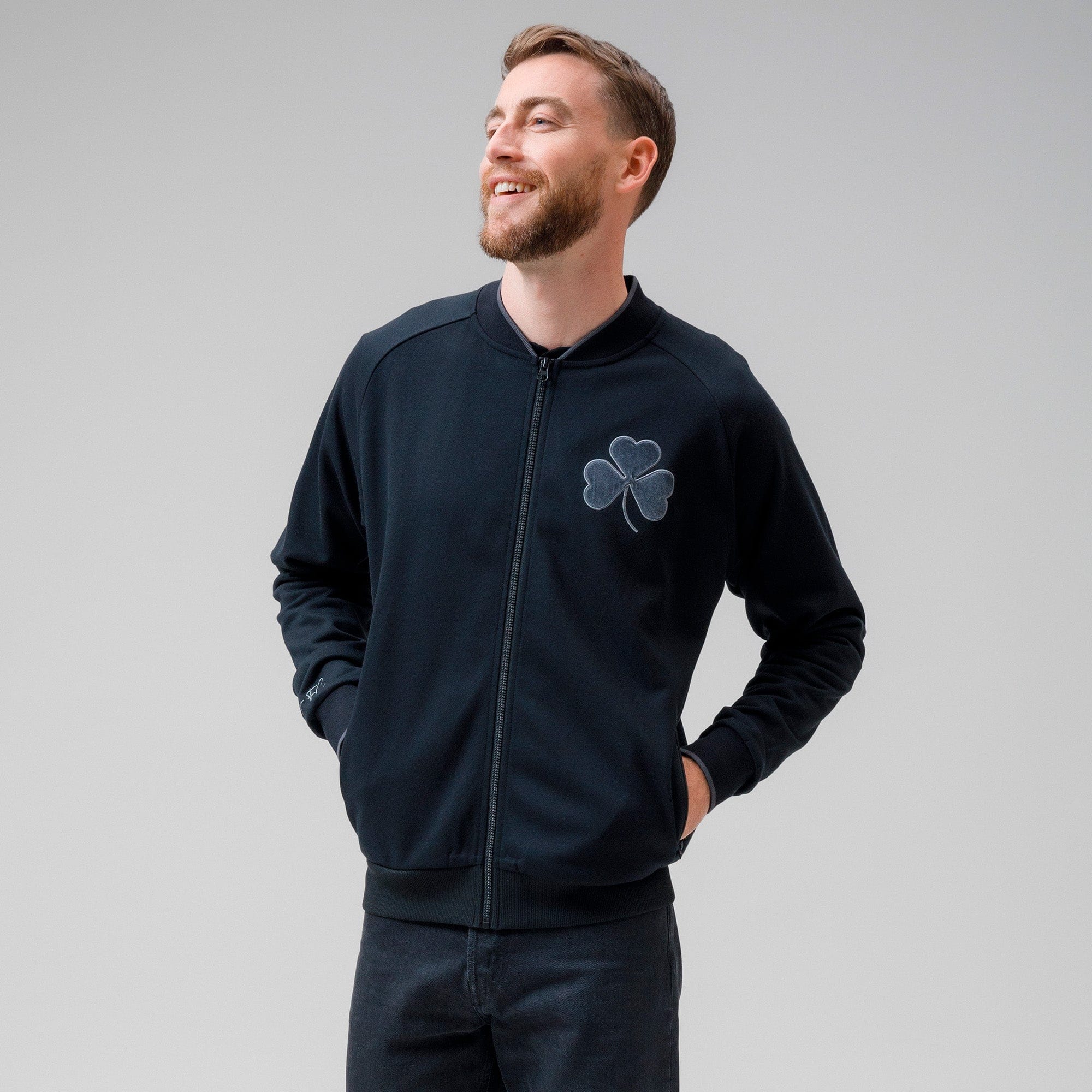 Celtic 1925 Retro Blackout Track Top - Image 4