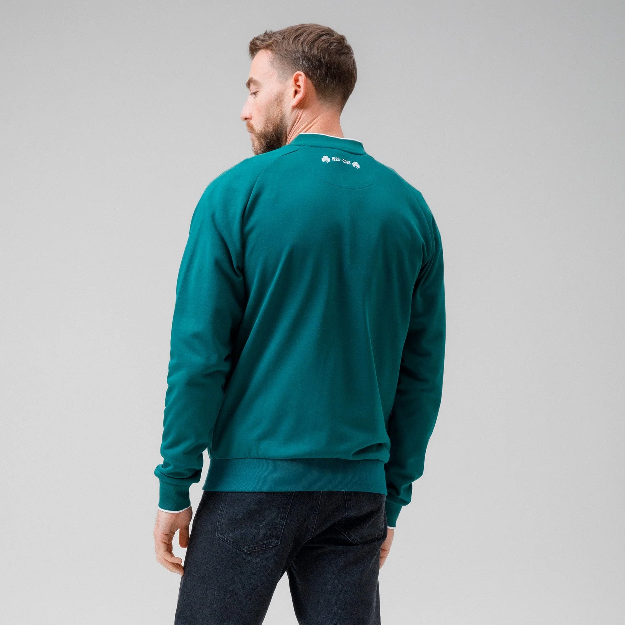 Celtic 1925 Retro Greenout Track Top - Image 4