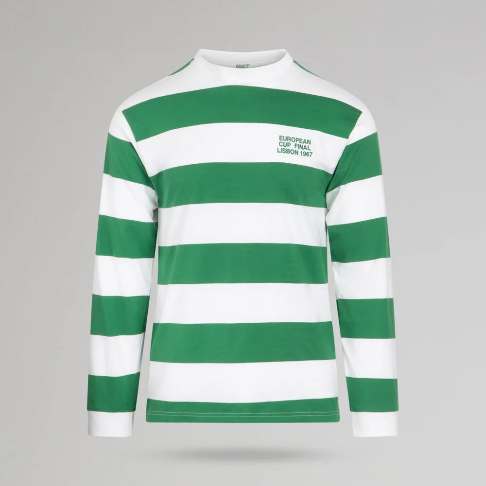 Celtic 1967 Long Sleeve Retro Jersey - Image 4