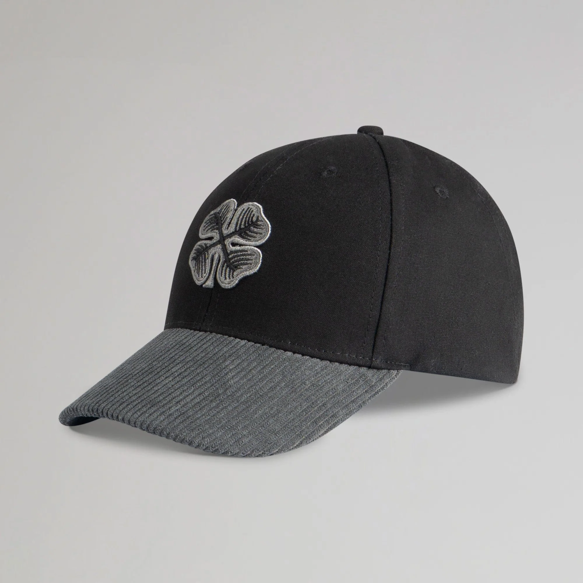 Celtic Adult Clover Cord Black and Grey Cap - Image 2
