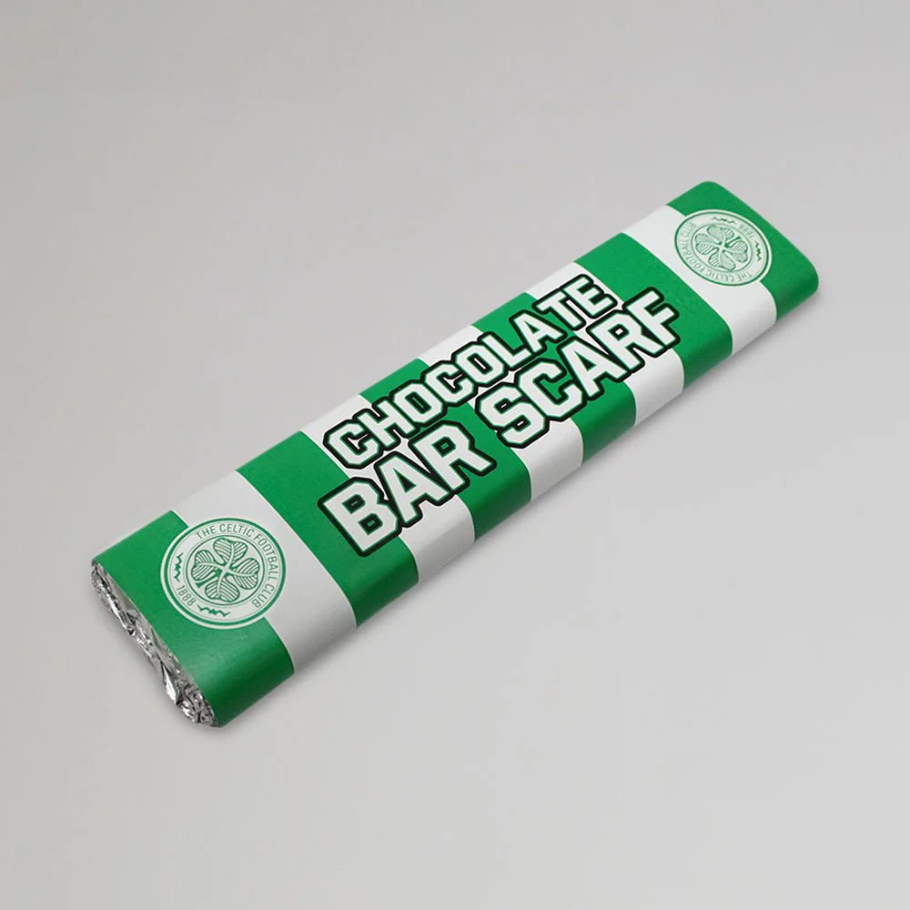 Celtic Bar Scarf Chocolate Bar 100g