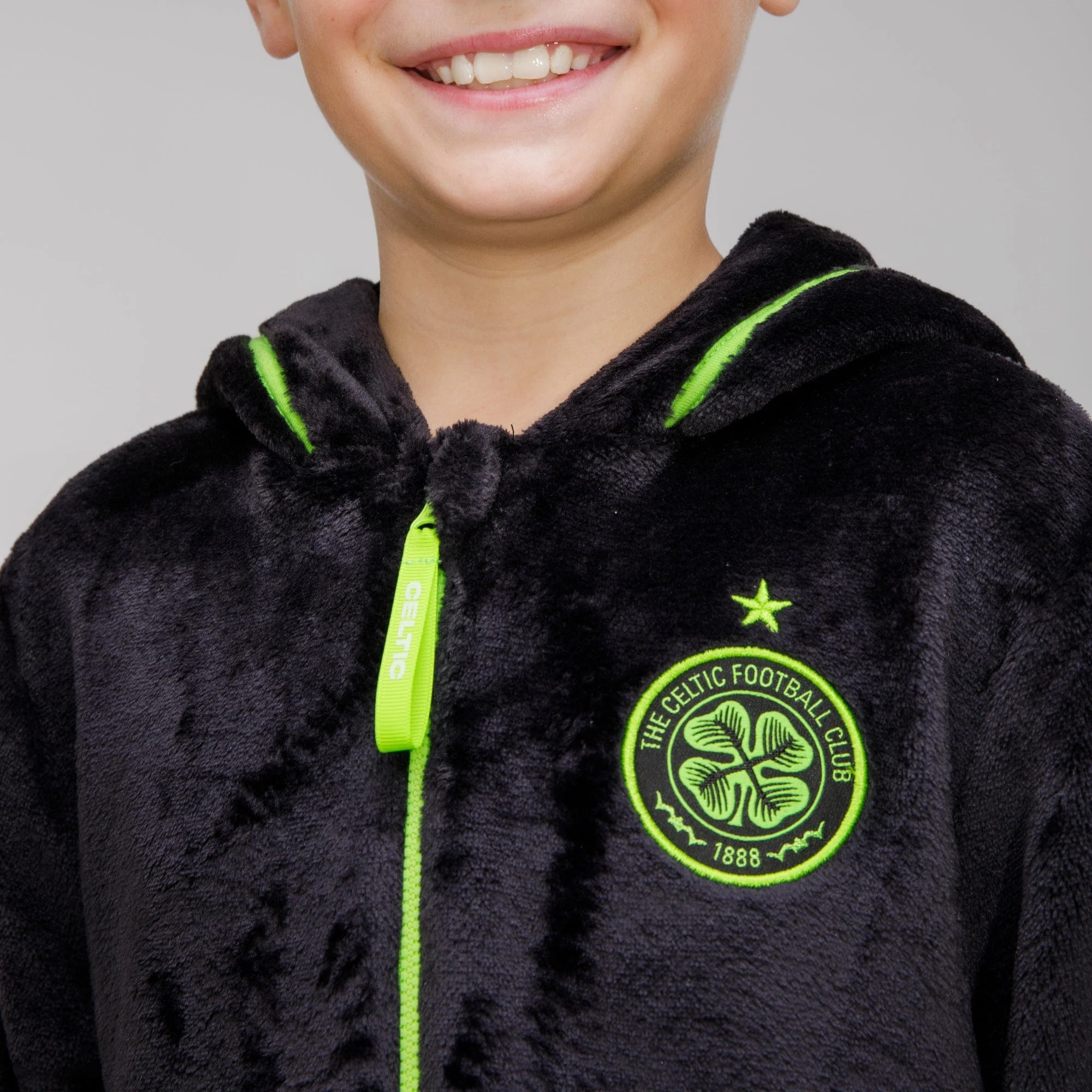 Celtic Junior Black Onesie - Image 4