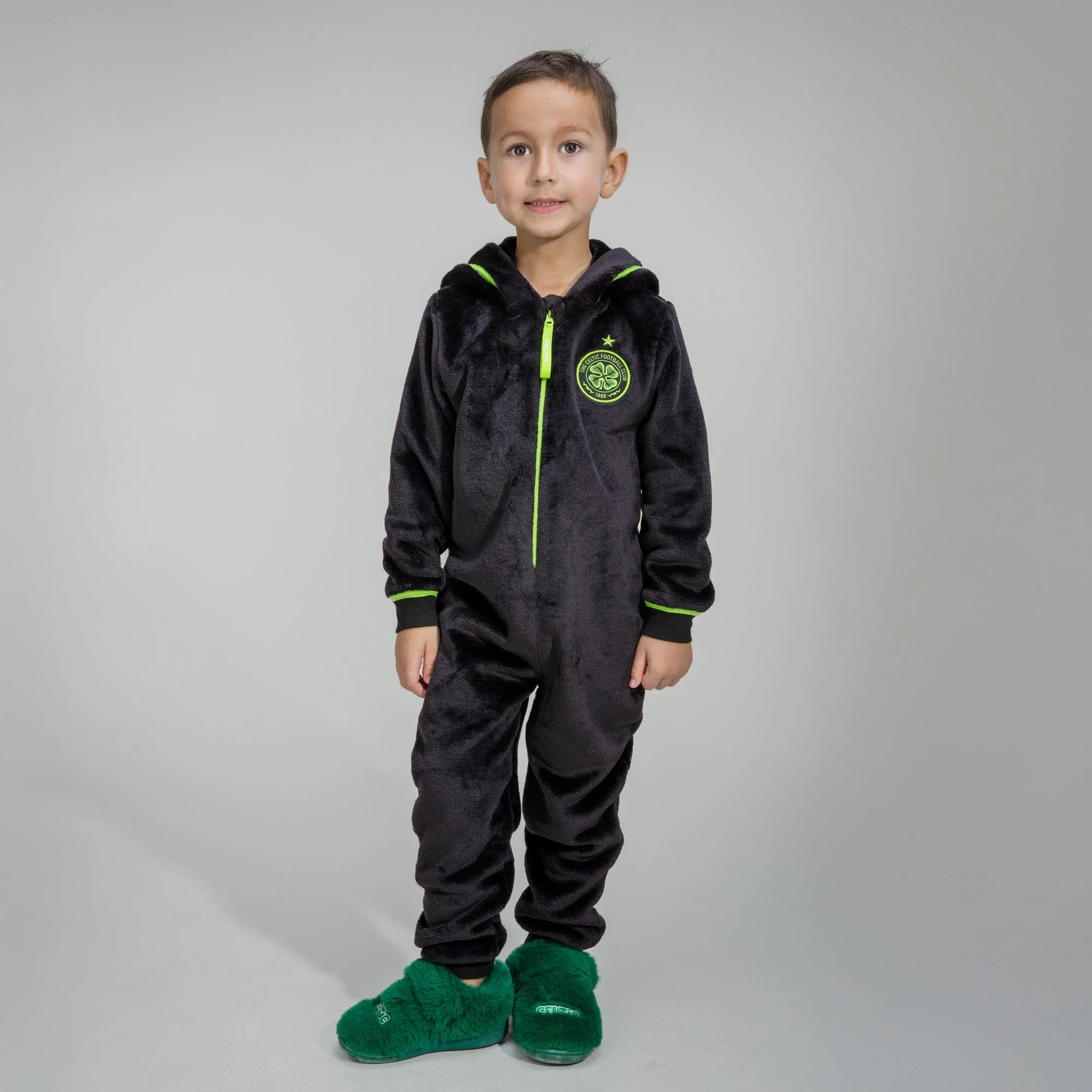 Celtic Junior Black Onesie - Image 6