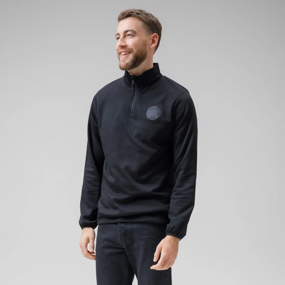 Celtic Blackout Midlayer Quarter Zip