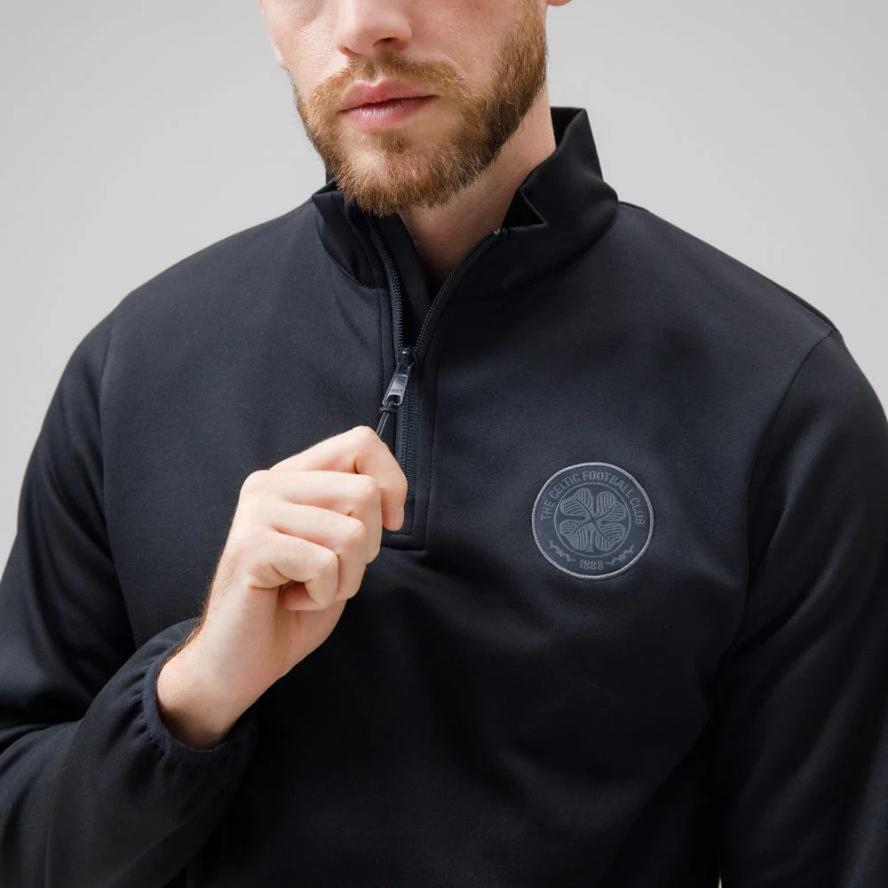 Celtic Blackout Midlayer Quarter Zip - Image 4