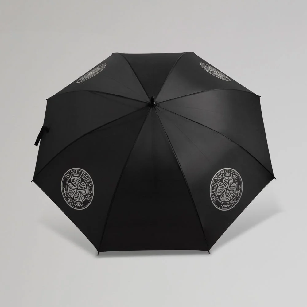 Celtic Crest Black Golf Umbrella - Image 4