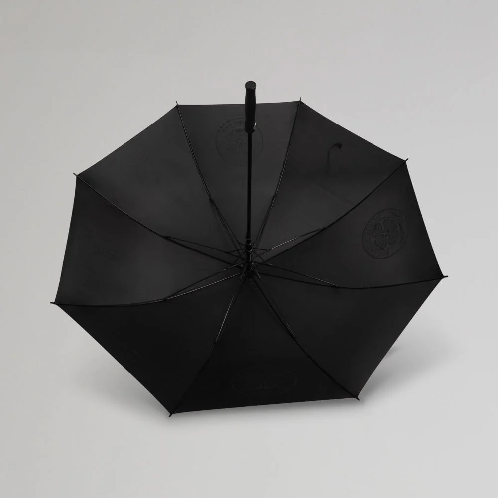 Celtic Crest Black Golf Umbrella - Image 5